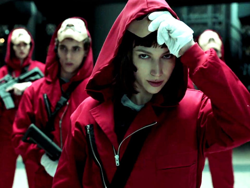 Money Heist Women Team Wallpapers