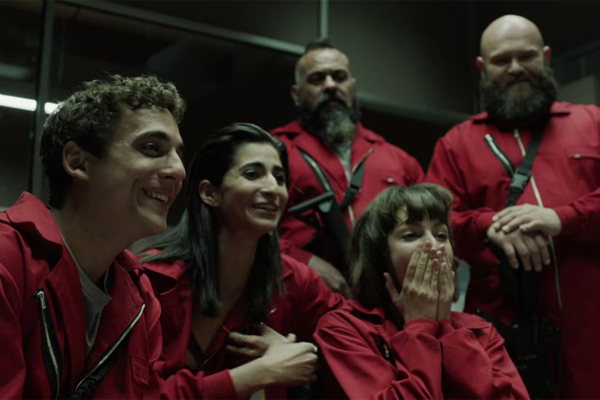 Money Heist Women Team Wallpapers