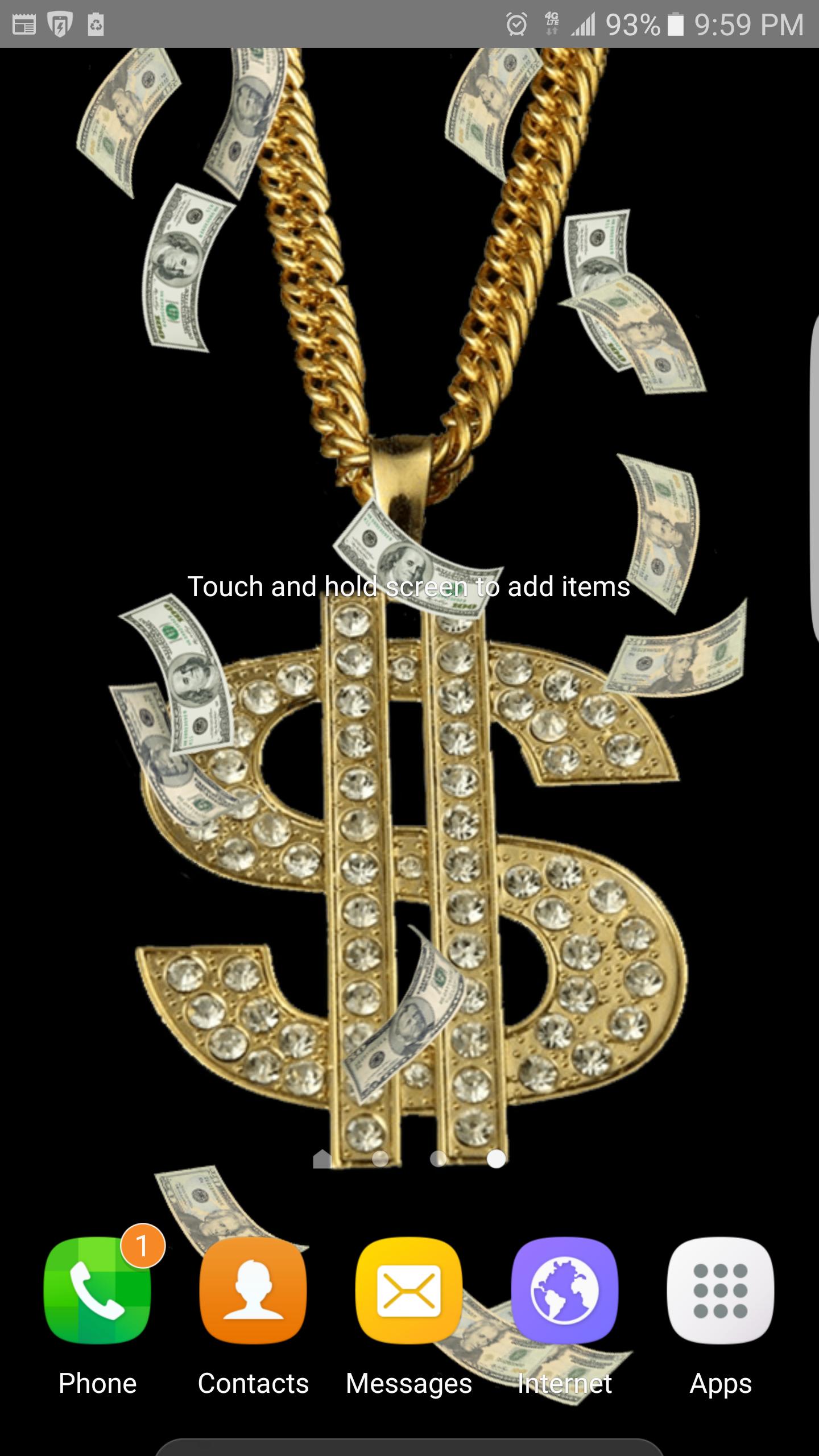 Money Rain Live Wallpapers