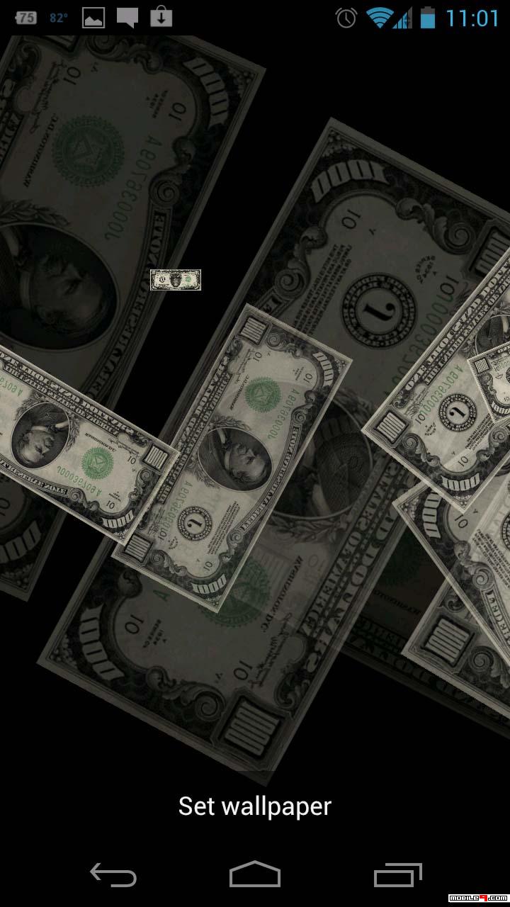 Money Rain Live Wallpapers