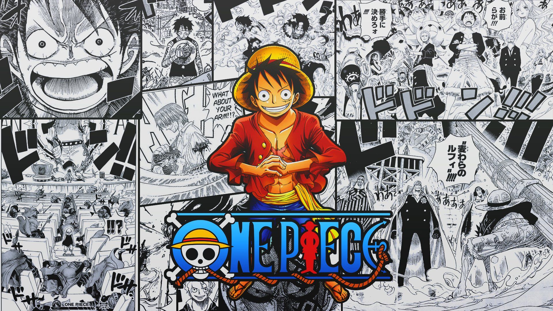 Monkey D Luffy Manga Wallpapers