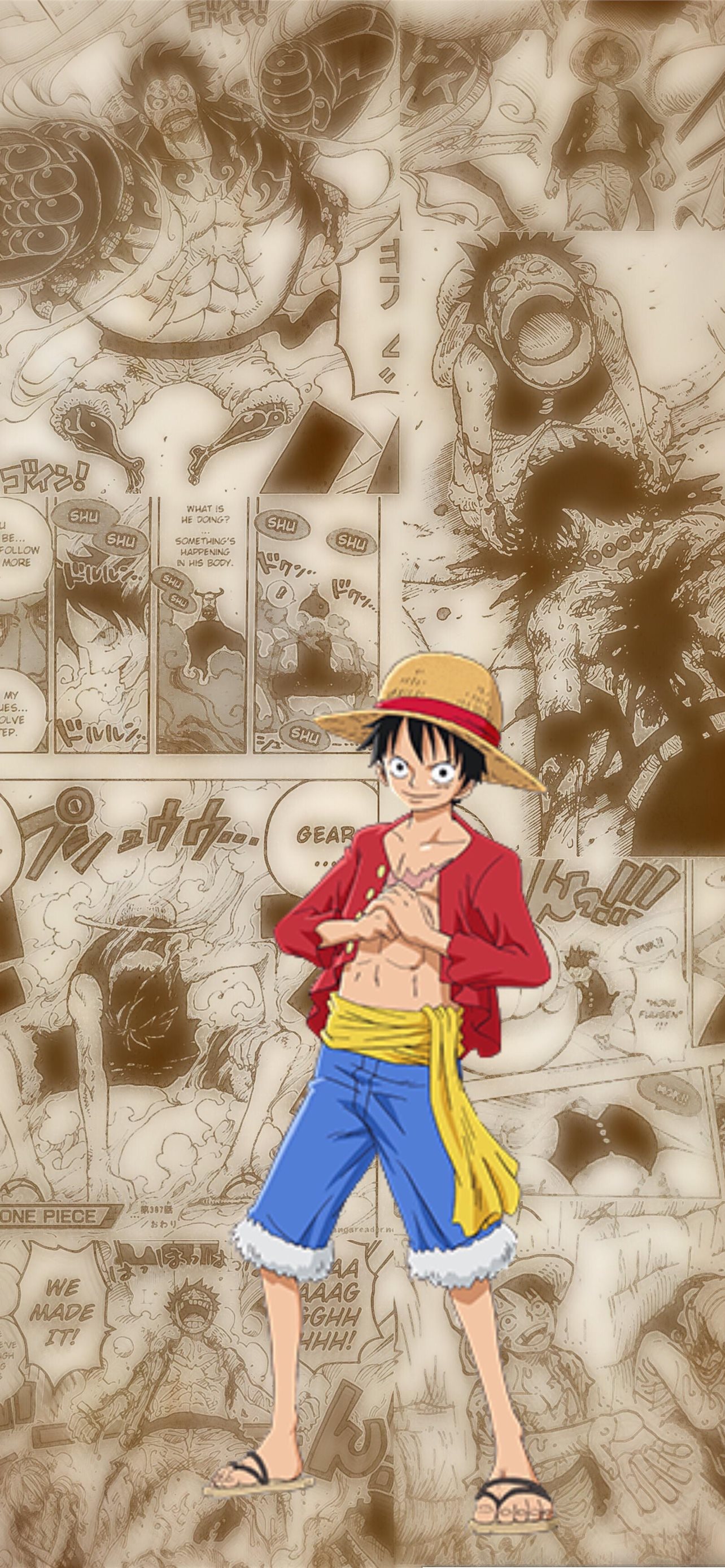 Monkey D Luffy Manga Wallpapers