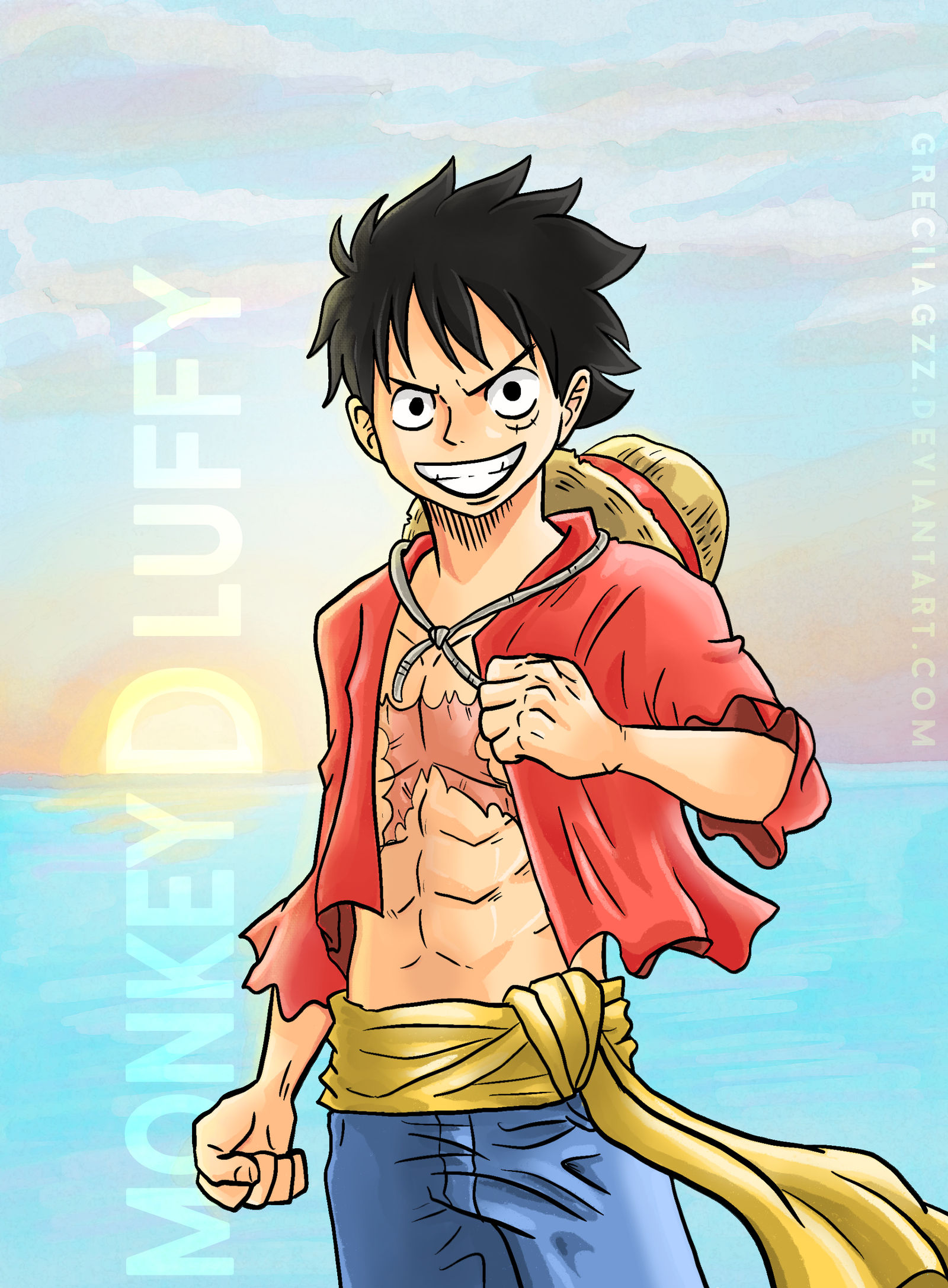 Monkey Luffy Op Art Wallpapers