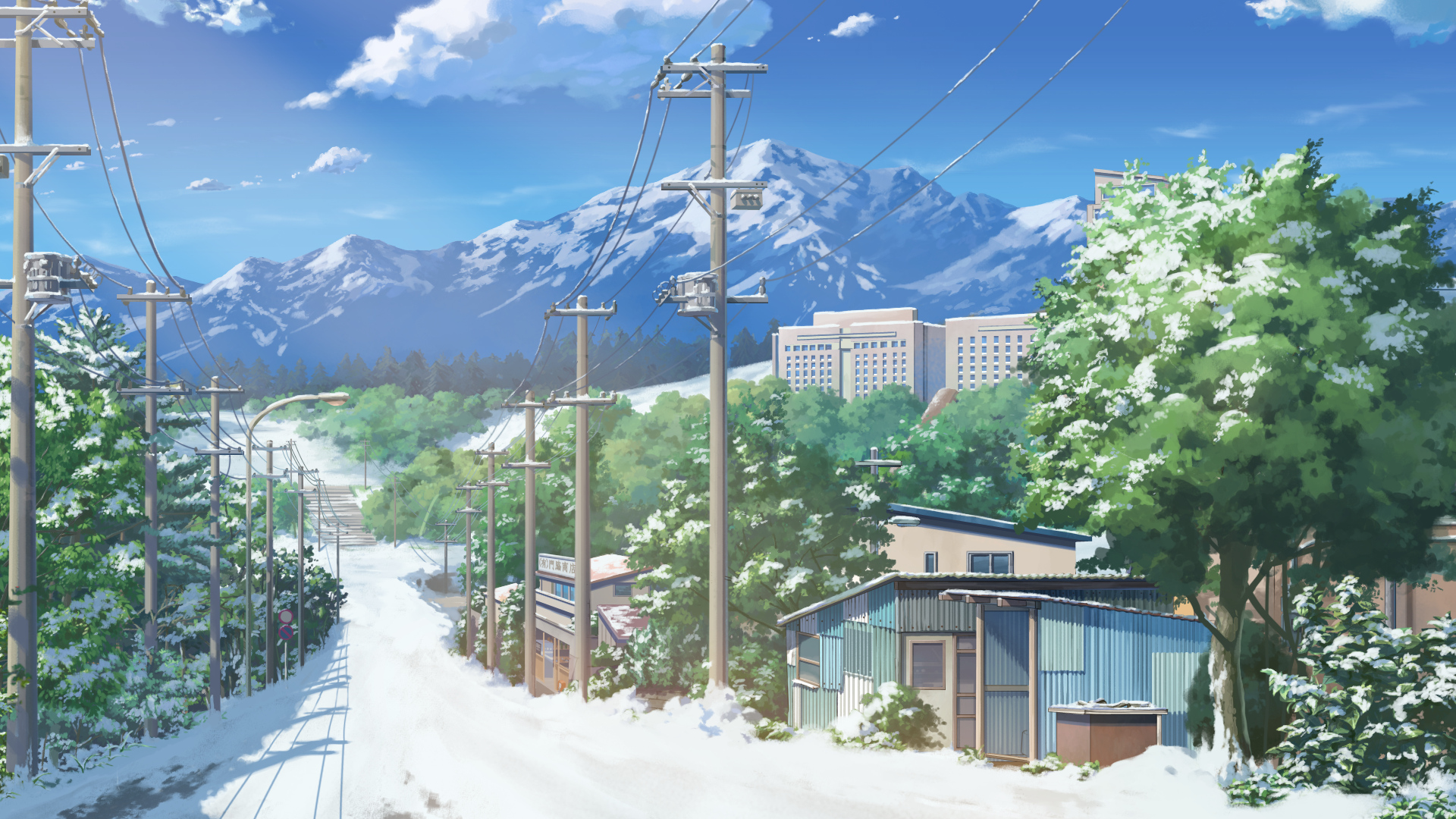 Monogatari Scenery Wallpapers