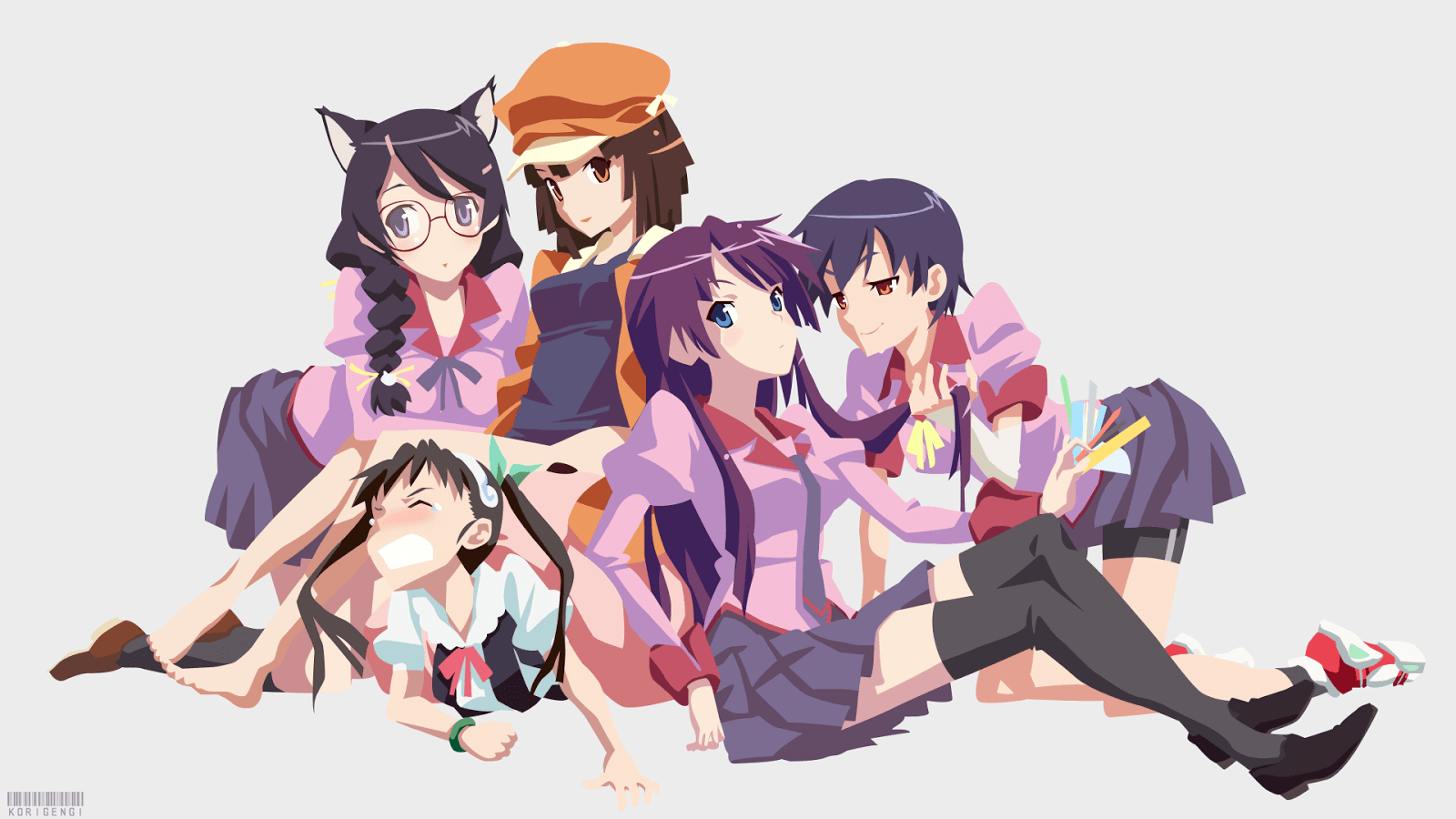 Monogatari Series Wallpapers