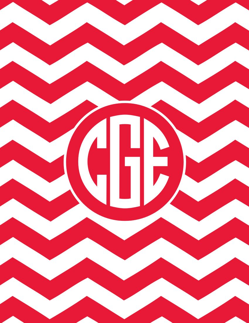 Monogram Desktop Background