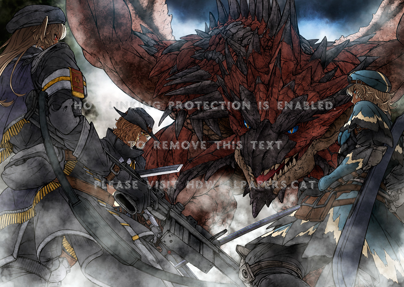 Monster Hunter Rathalos Wallpapers