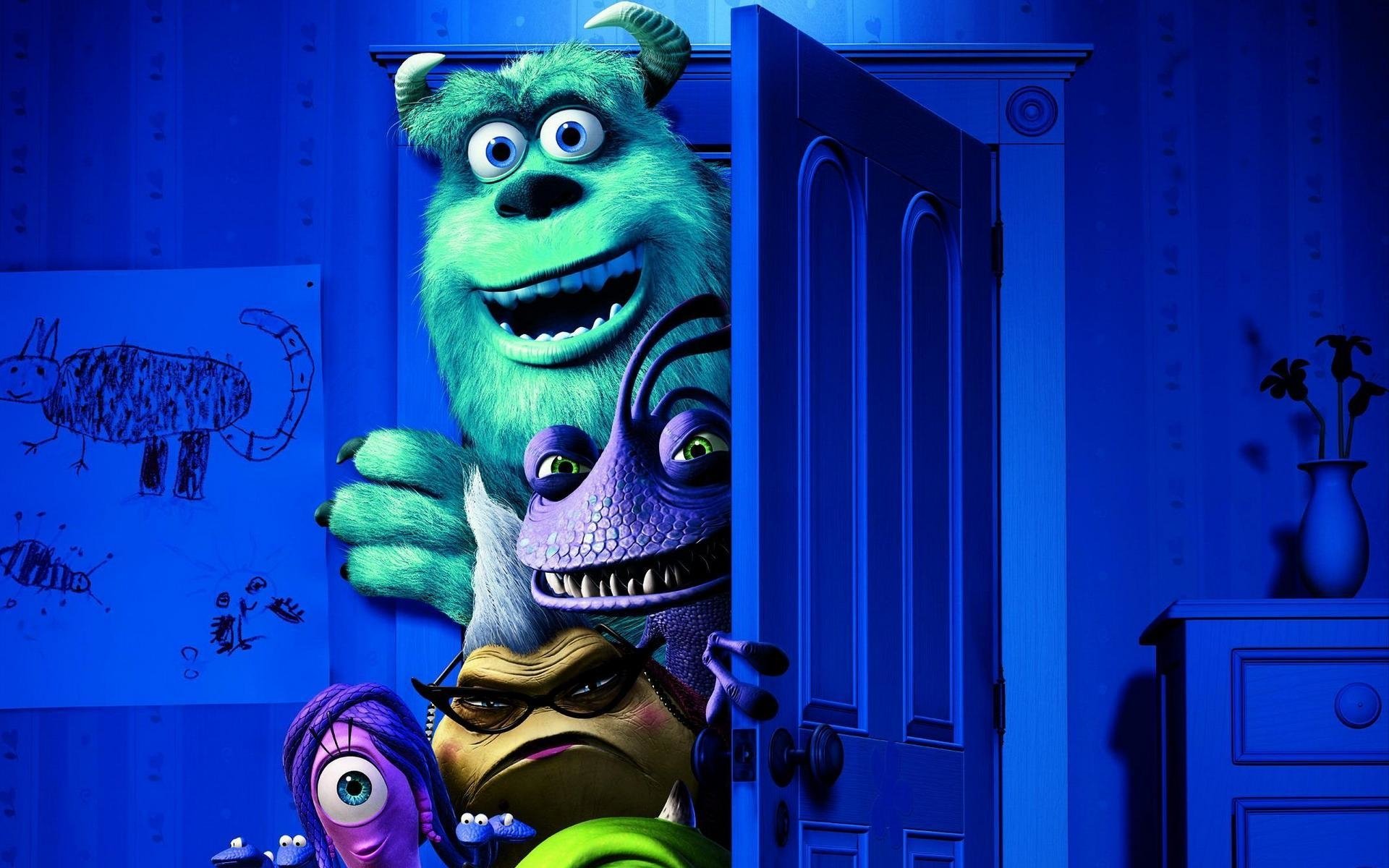 Monsters Inc Doors Images Wallpapers
