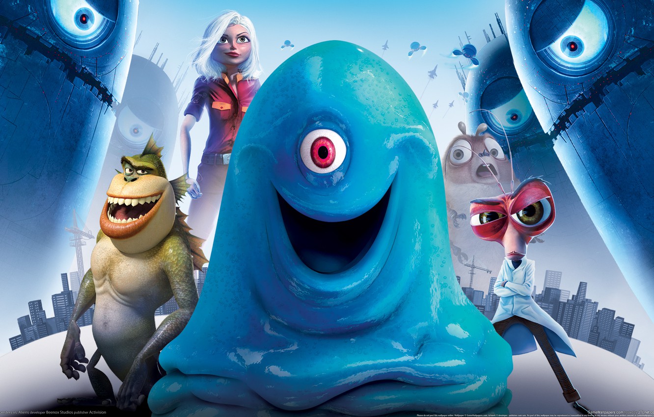 Monsters Vs Aliens Wallpapers