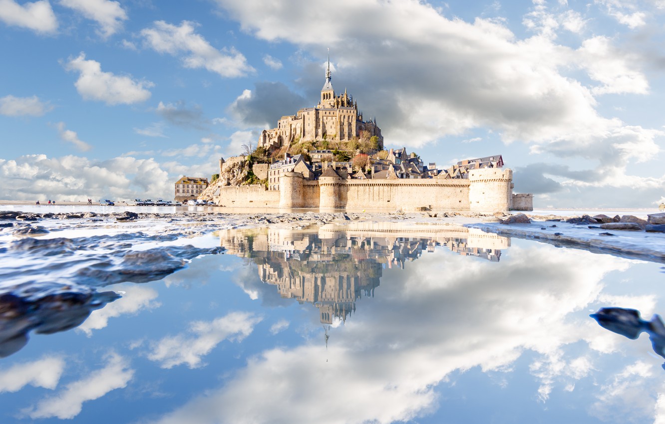 Mont-Saint-Michel In Normandy France Wallpapers