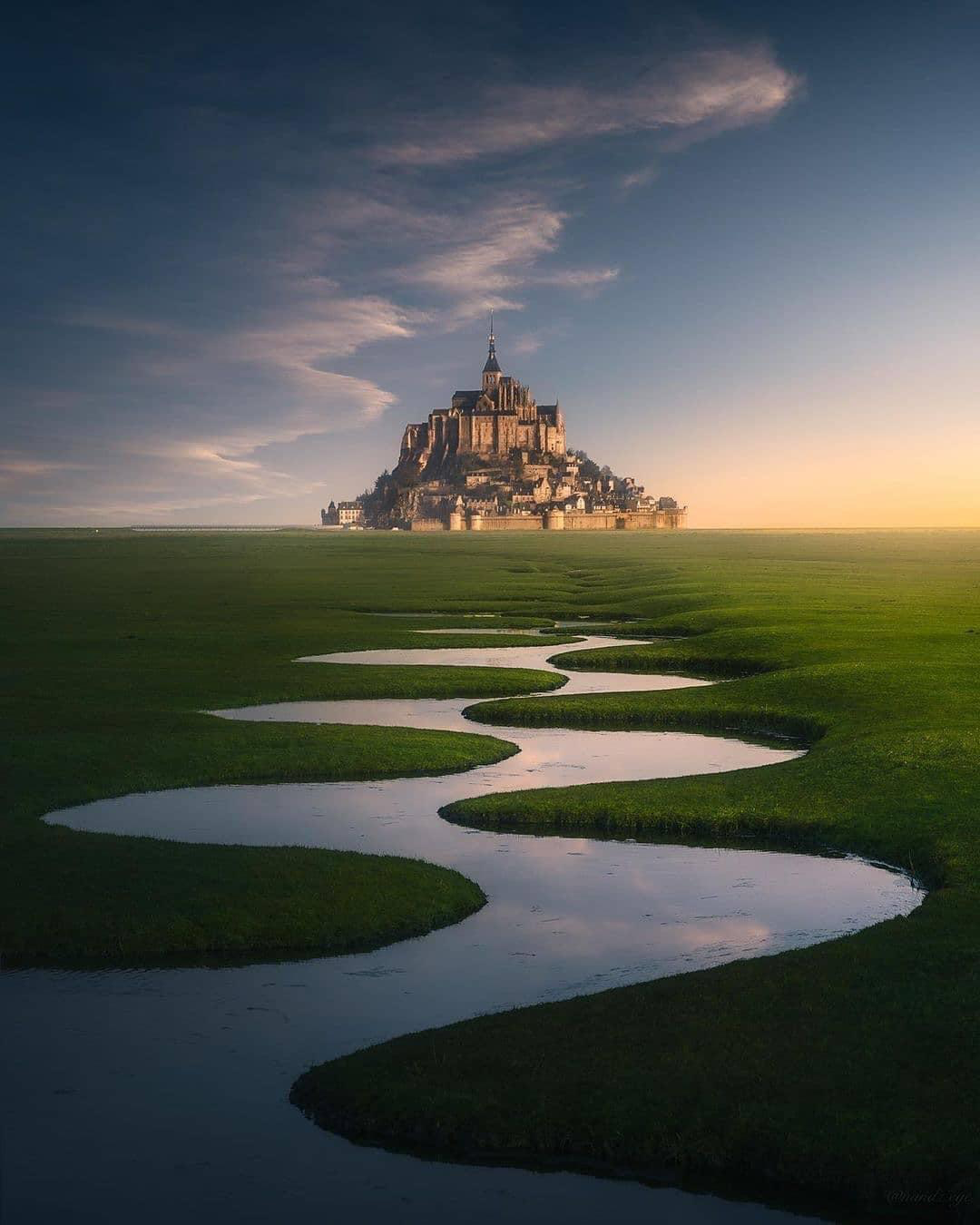 Mont-Saint-Michel In Normandy France Wallpapers