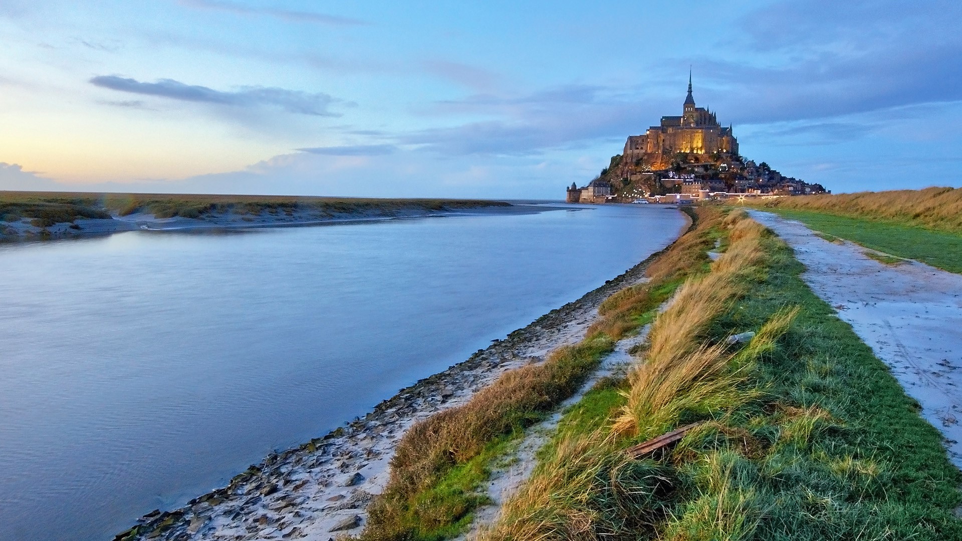 Mont-Saint-Michel In Normandy France Wallpapers