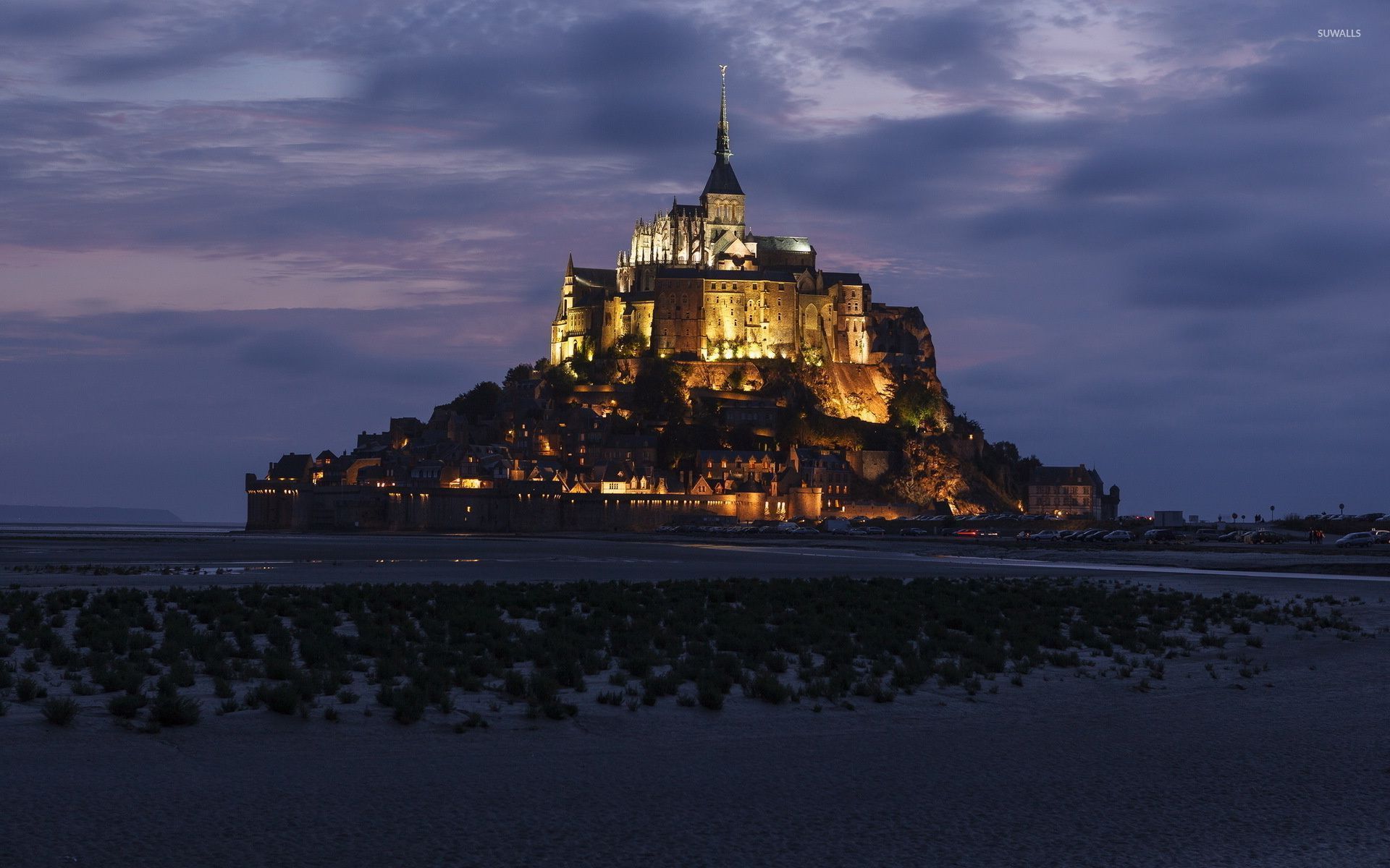 Mont-Saint-Michel In Normandy France Wallpapers