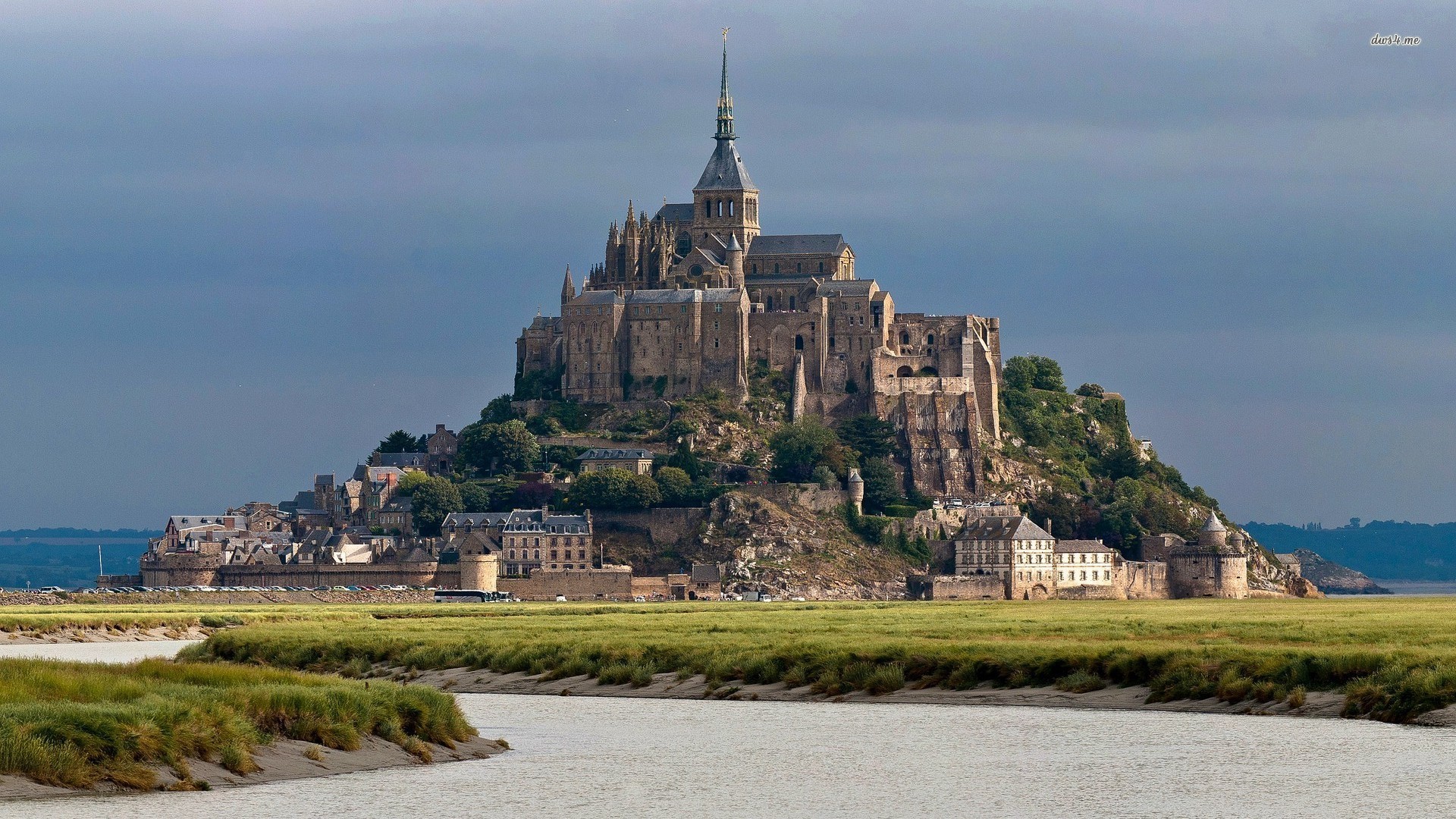 Mont Saint-Michel Landscape Wallpapers