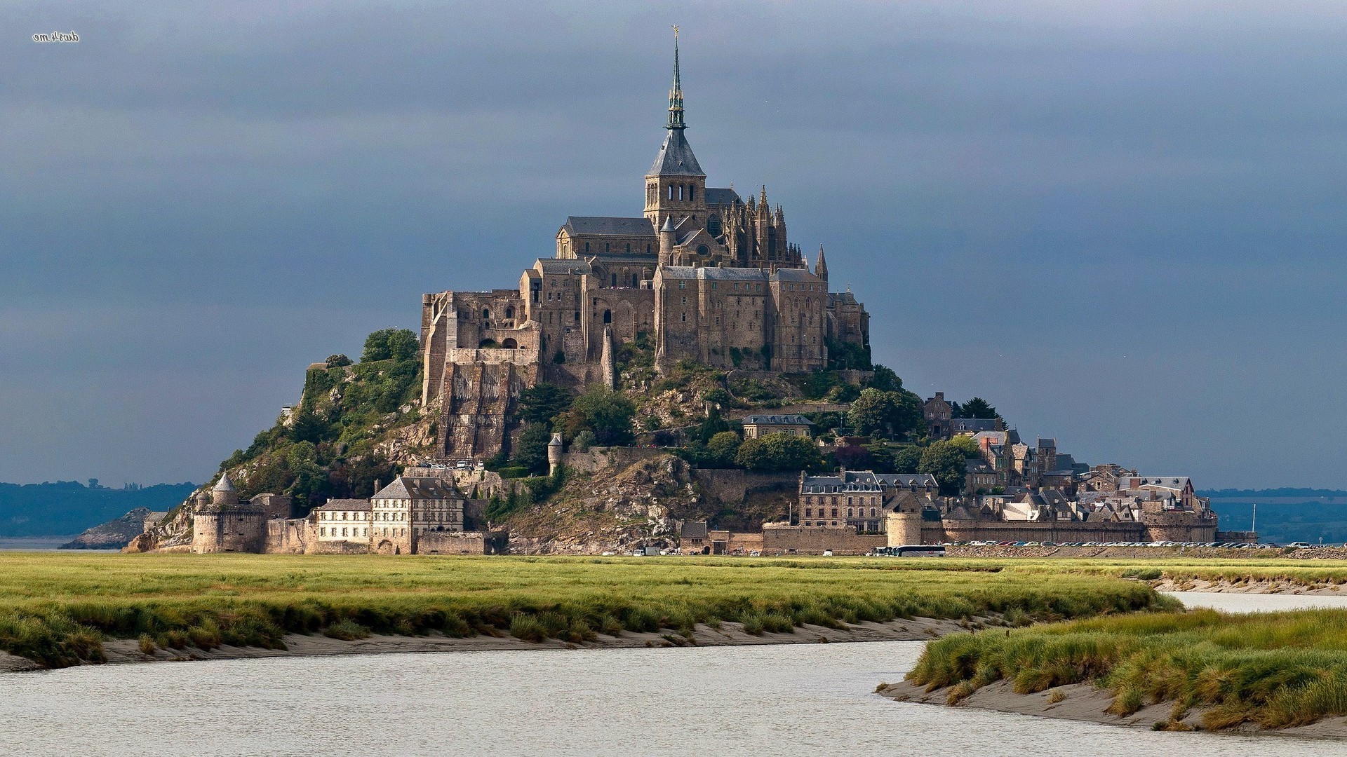 Mont Saint-Michel Landscape Wallpapers
