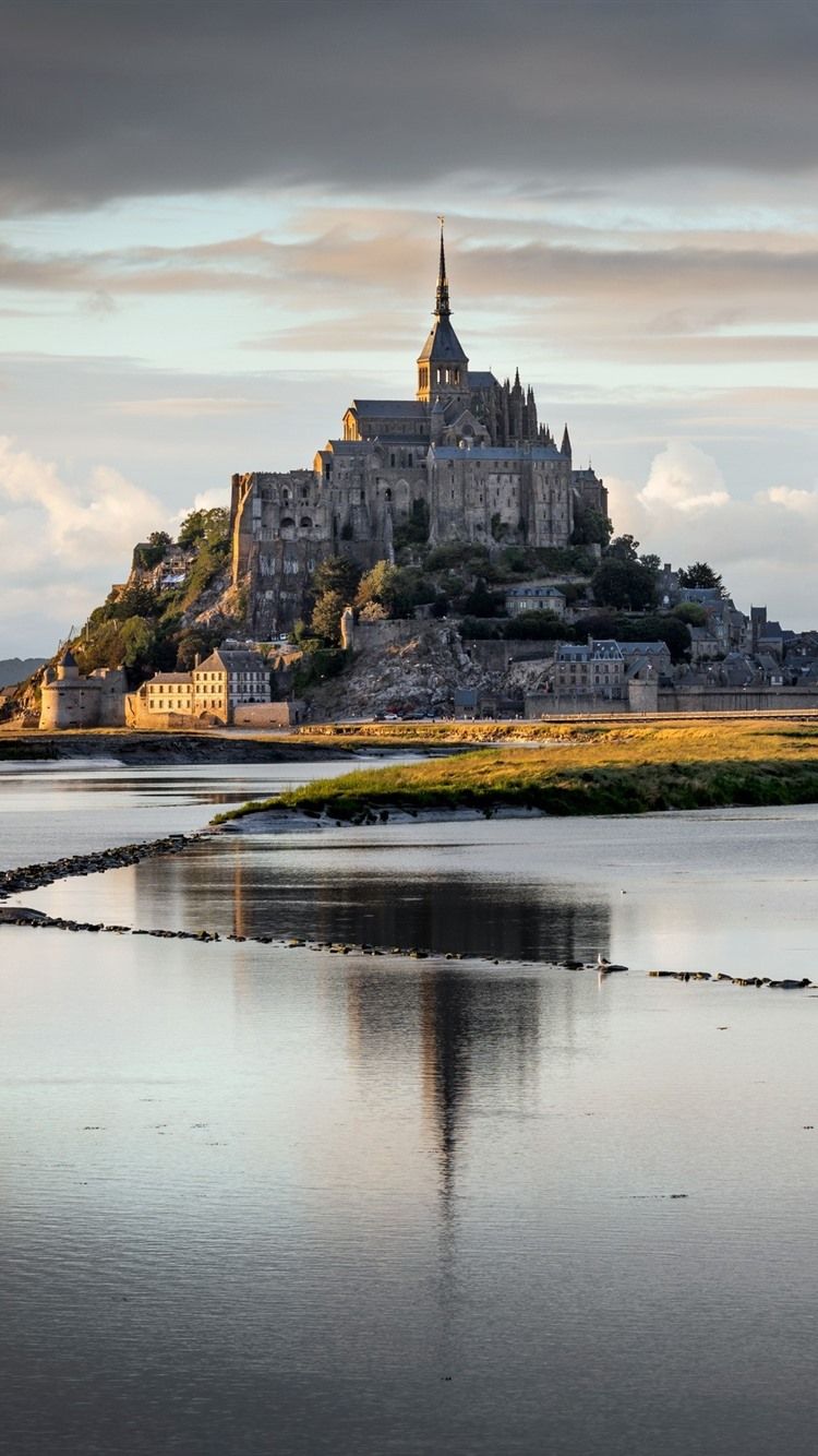 Mont Saint-Michel Landscape Wallpapers