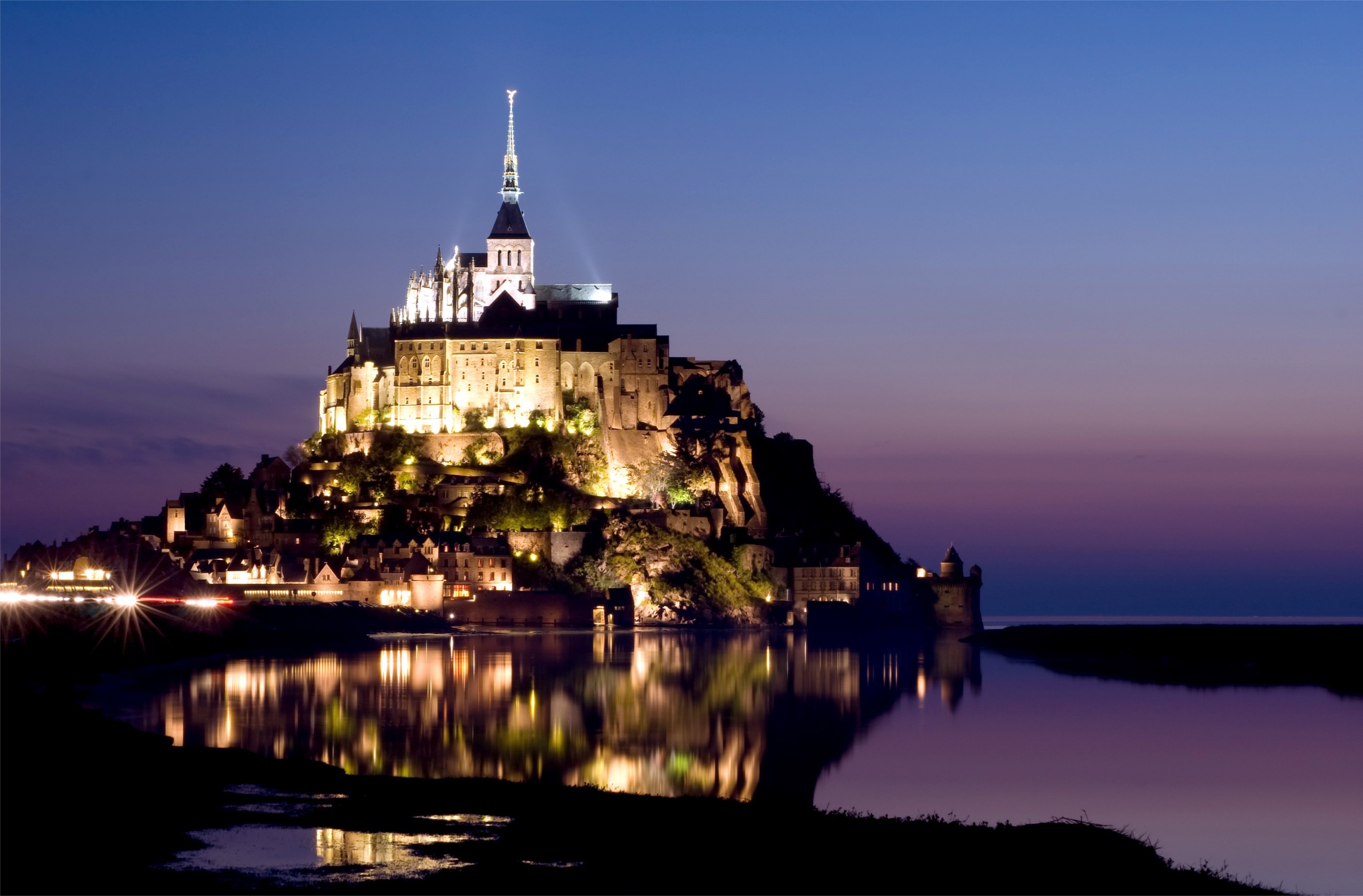 Mont Saint-Michel Landscape Wallpapers