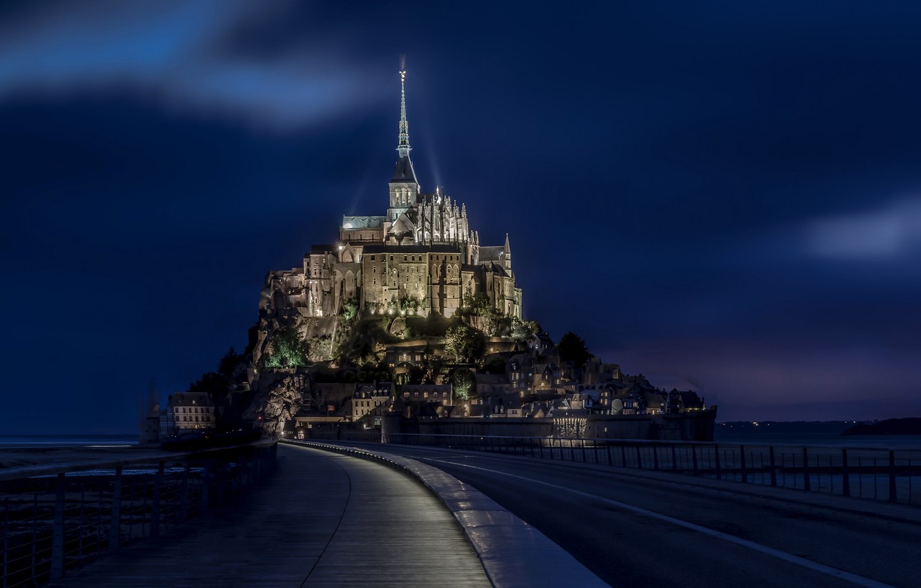 Mont Saint Michel Monastery Wallpapers