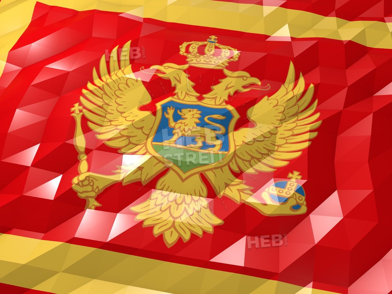 Montenegro Flag Wallpapers