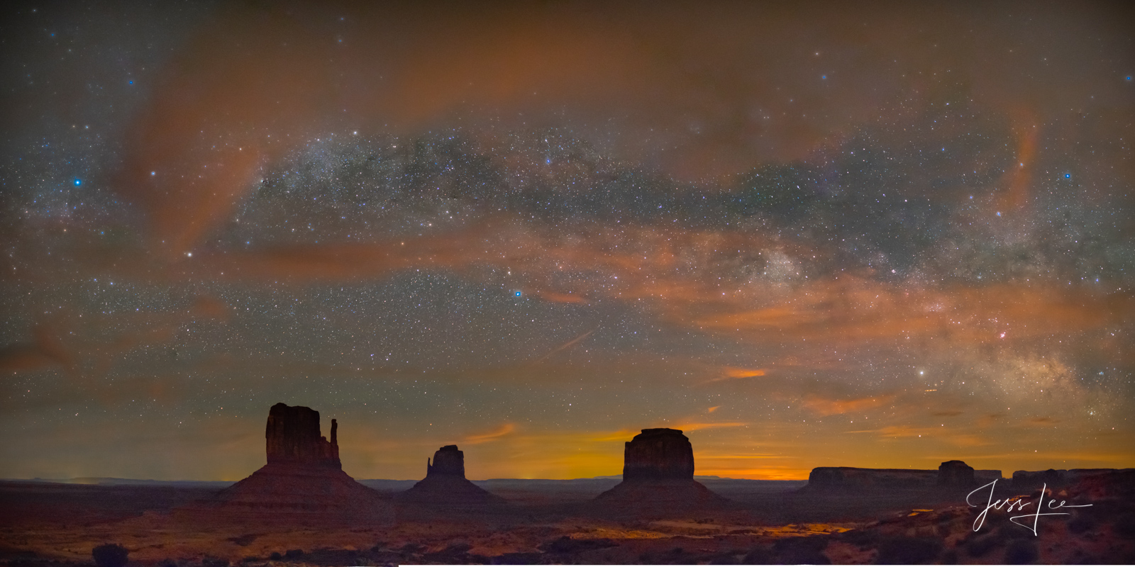 Monument Valley At Night Wallpapers