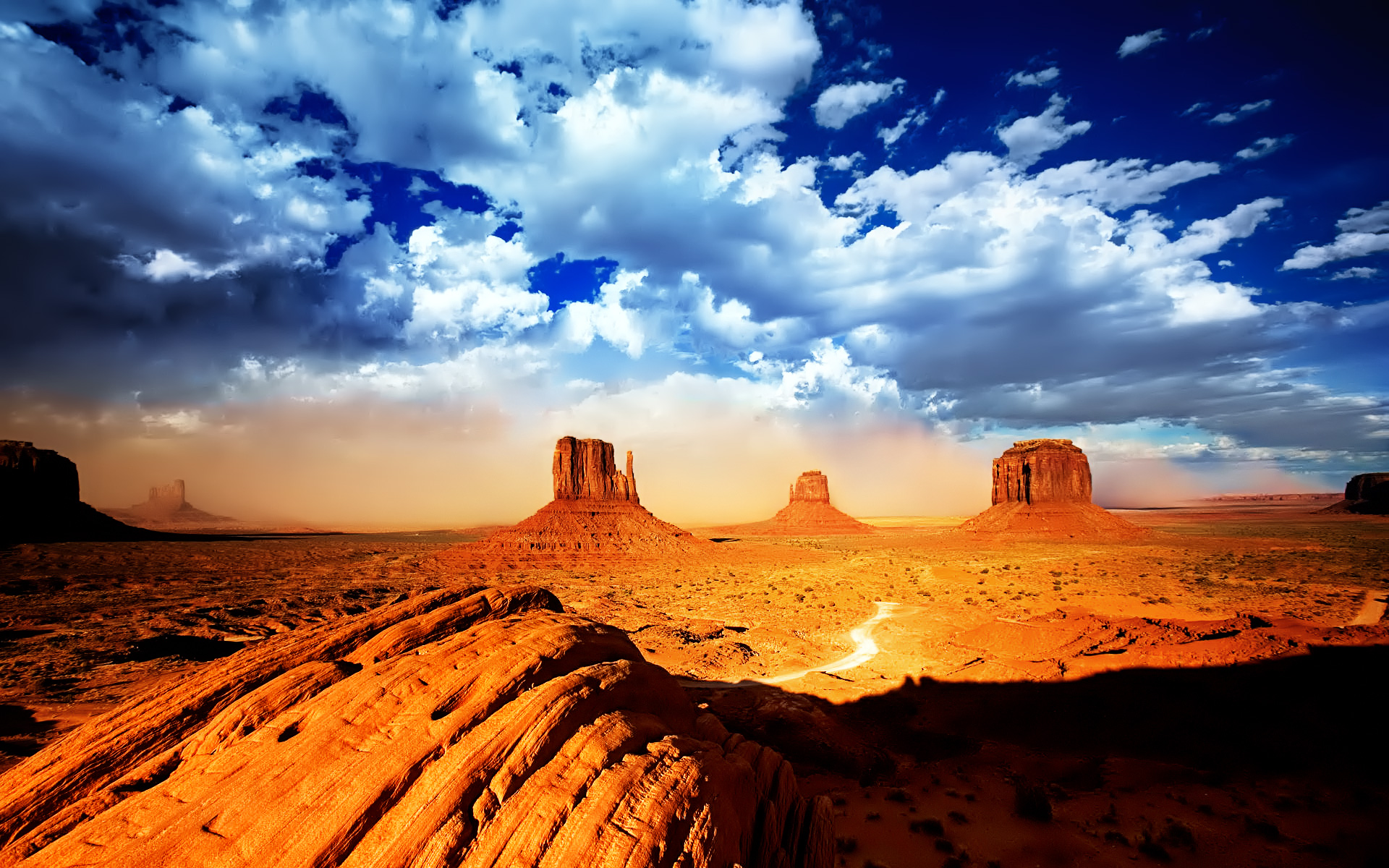 Monument Valley Desert Photography Wallpapers