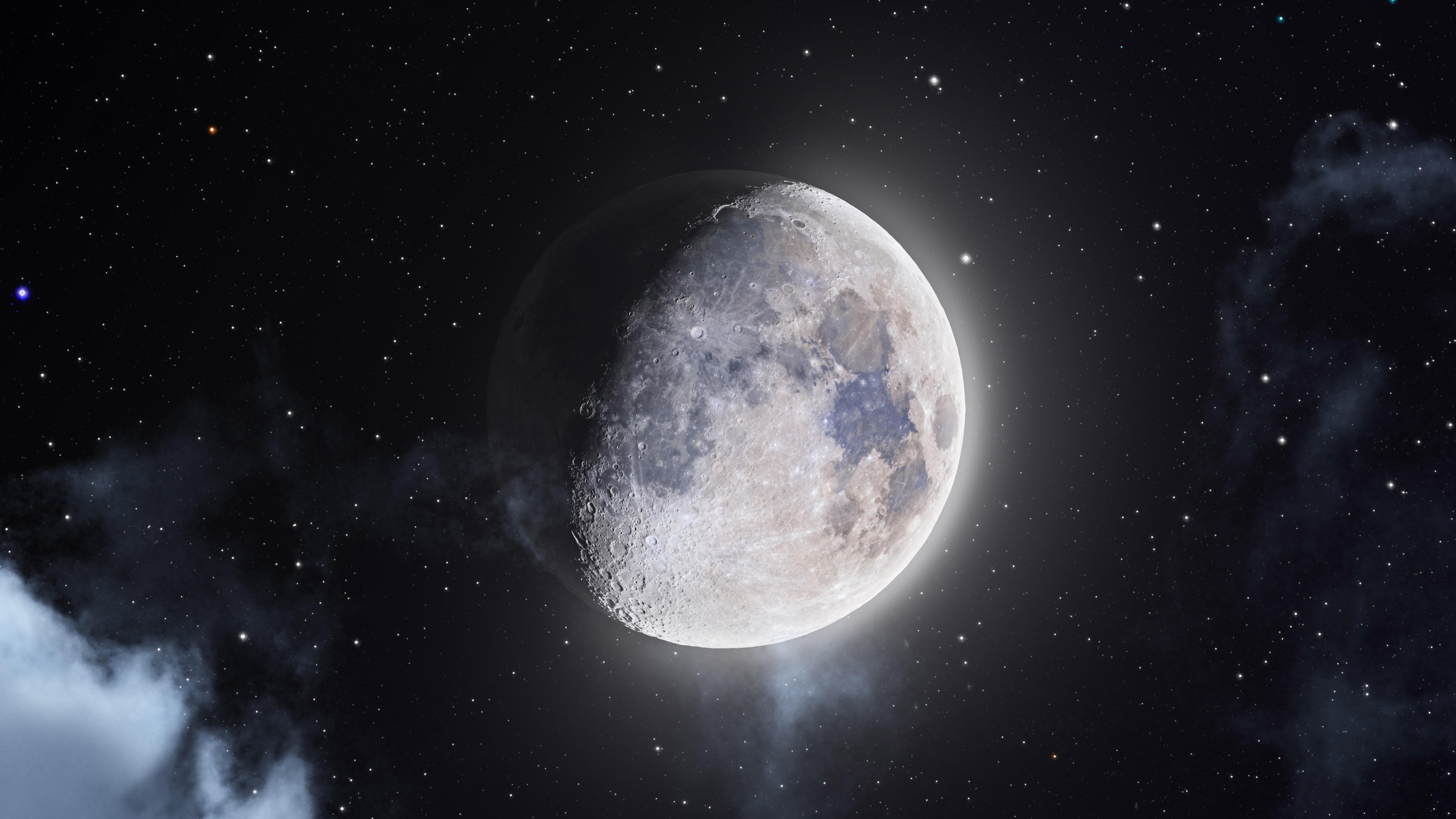 Moon 8K Ultra Desktop Wallpapers