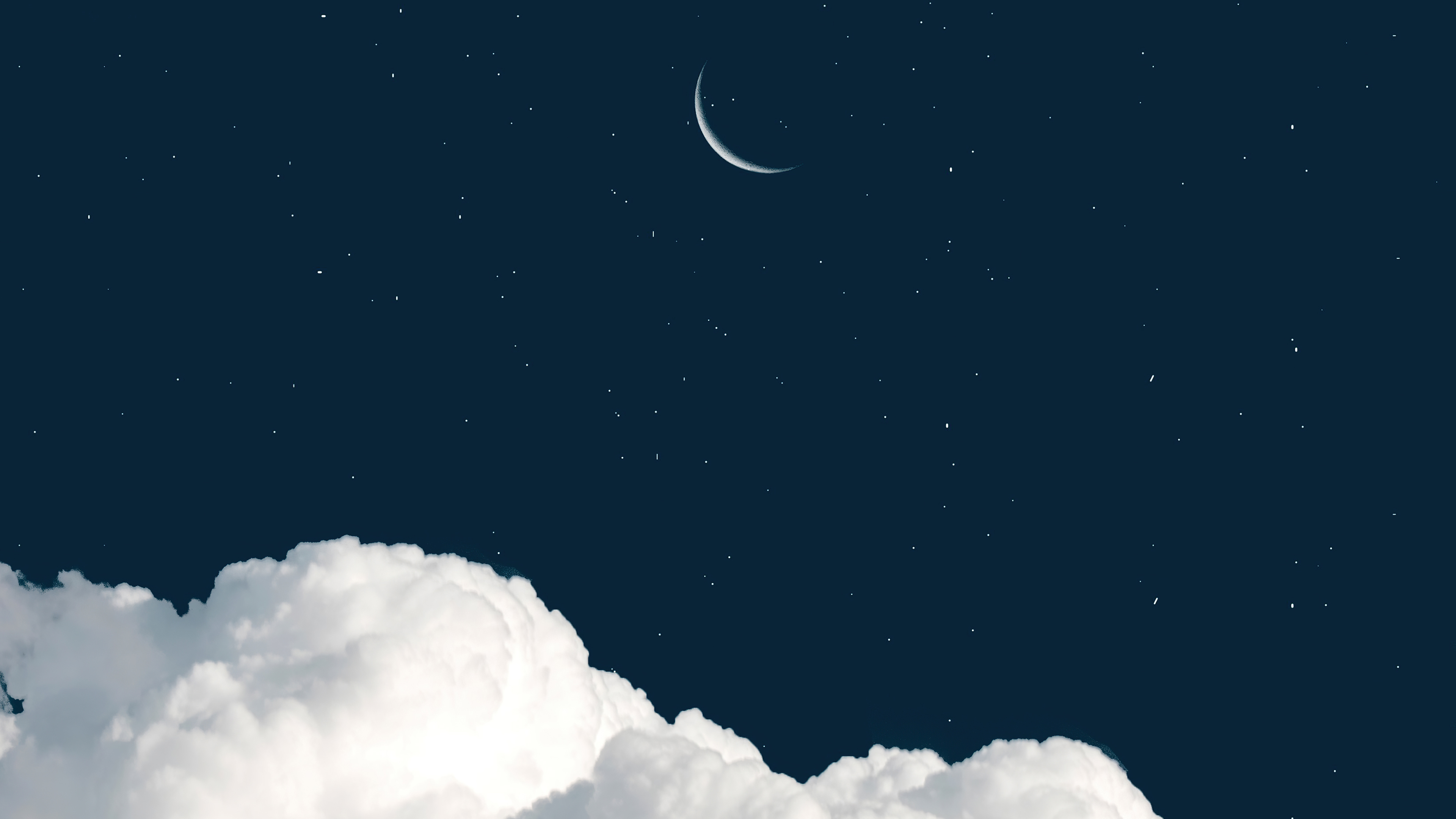 Moon And Clouds Wallpapers