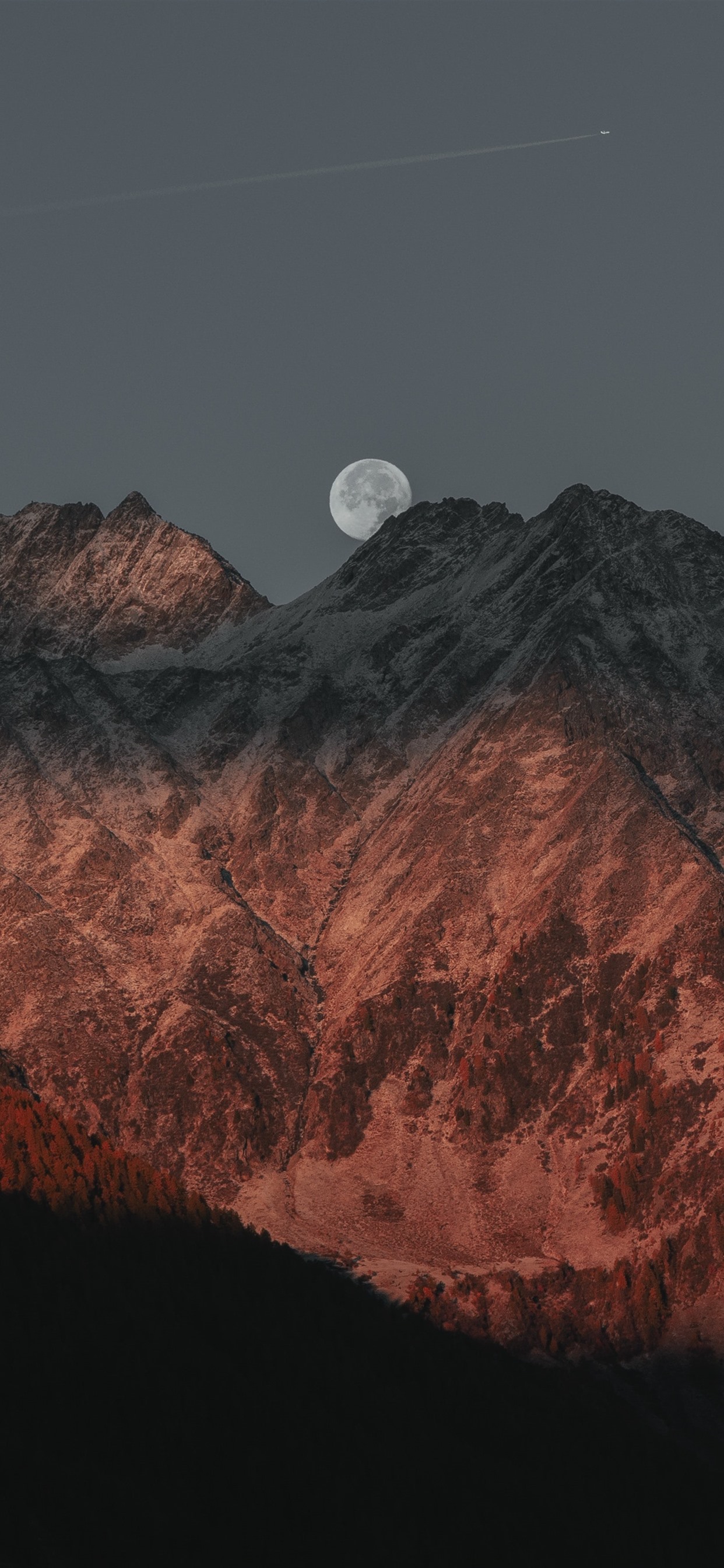 Moon And Mountains Wallpapers