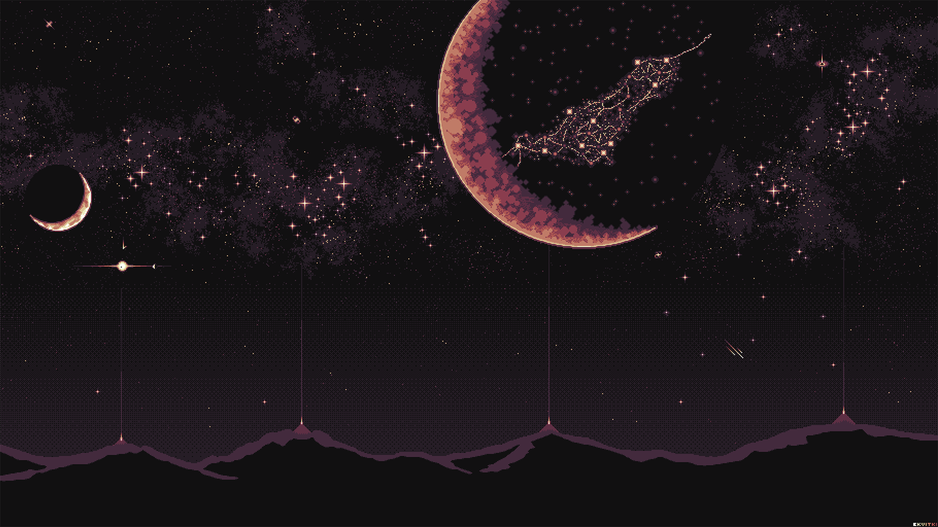 Moon Art Wallpapers