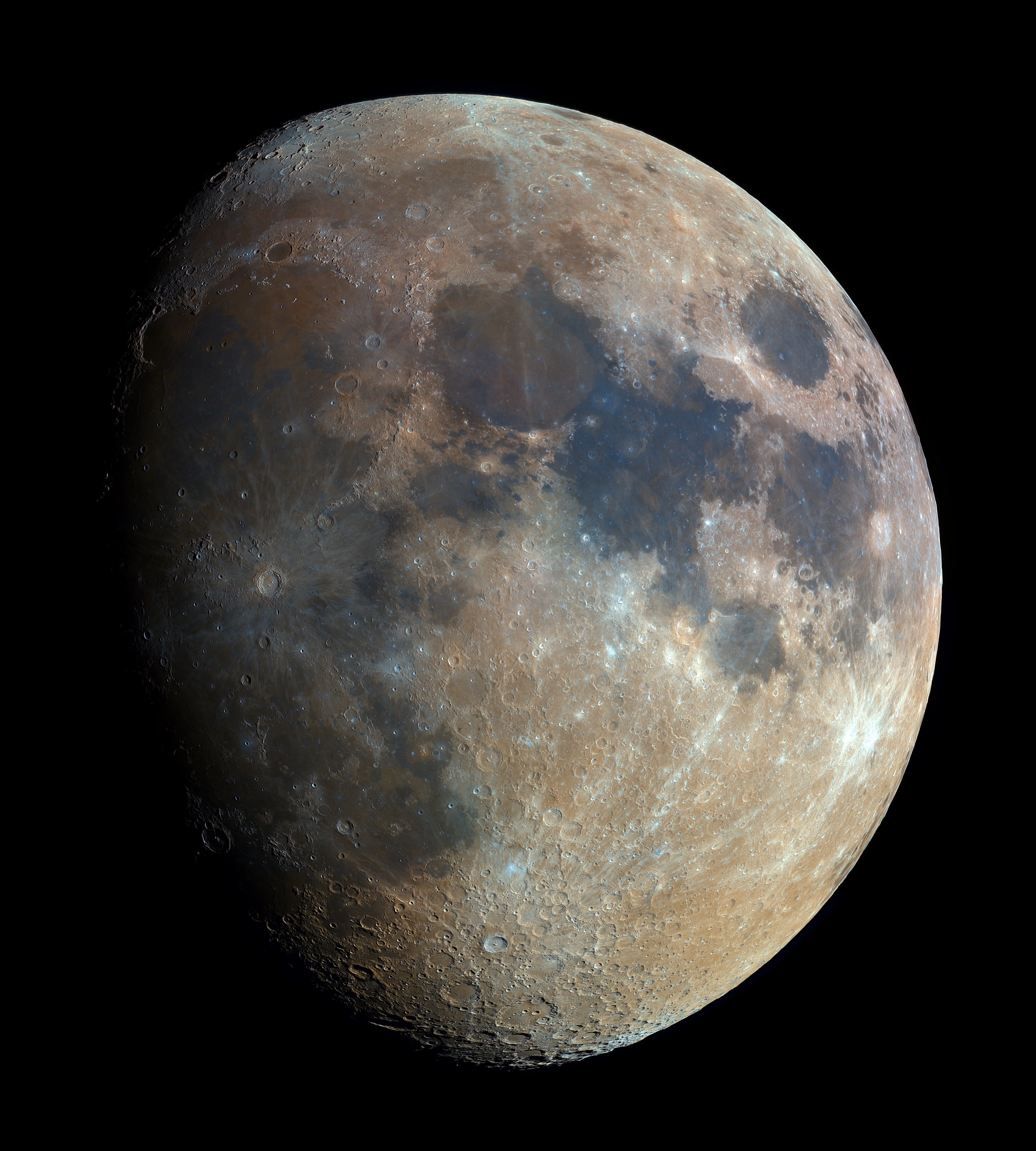 Moon Captured From Satellite Wallpapers