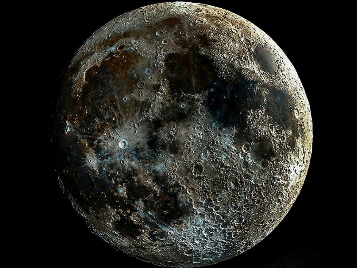 Moon Captured From Satellite Wallpapers