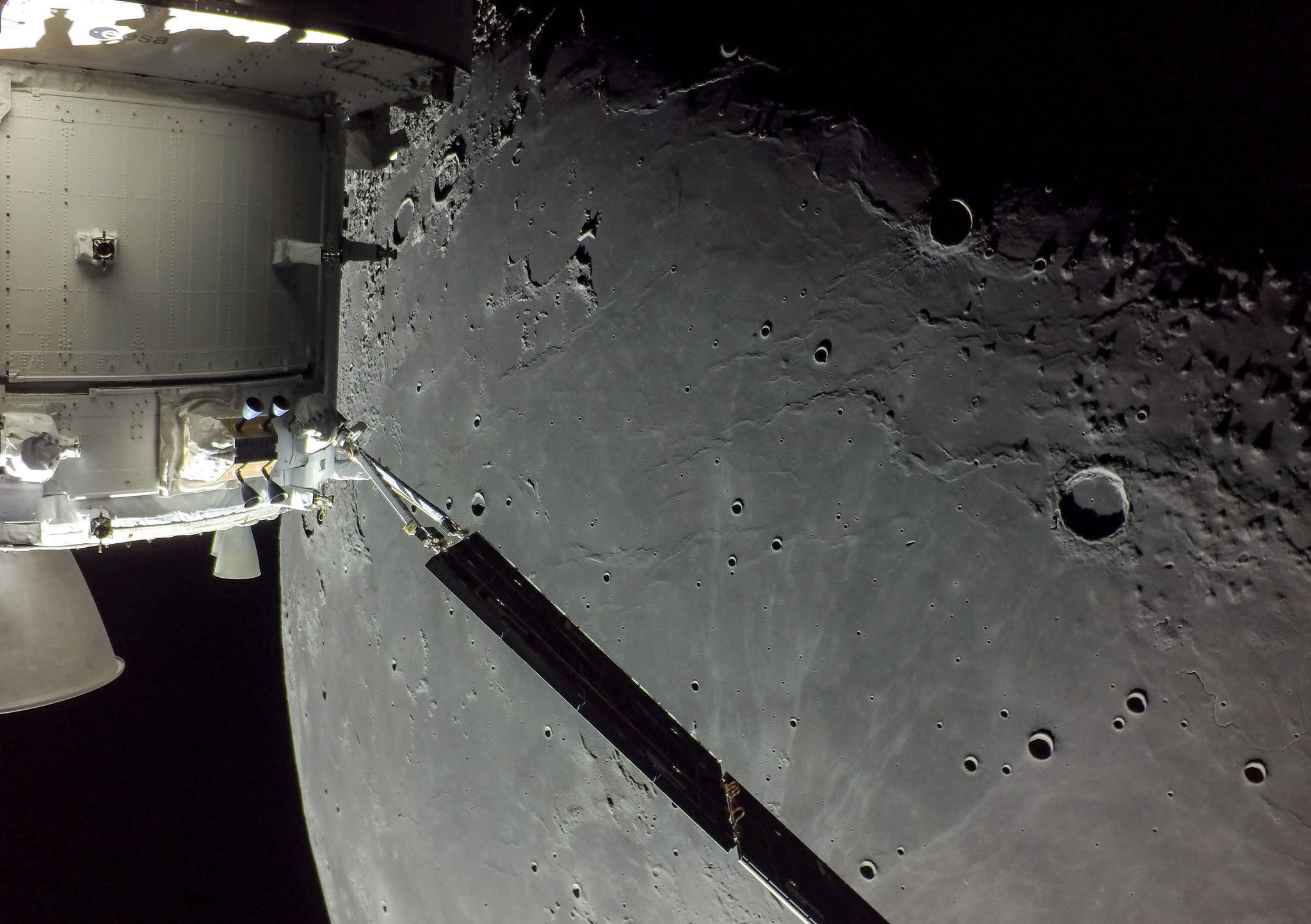 Moon Captured From Satellite Wallpapers