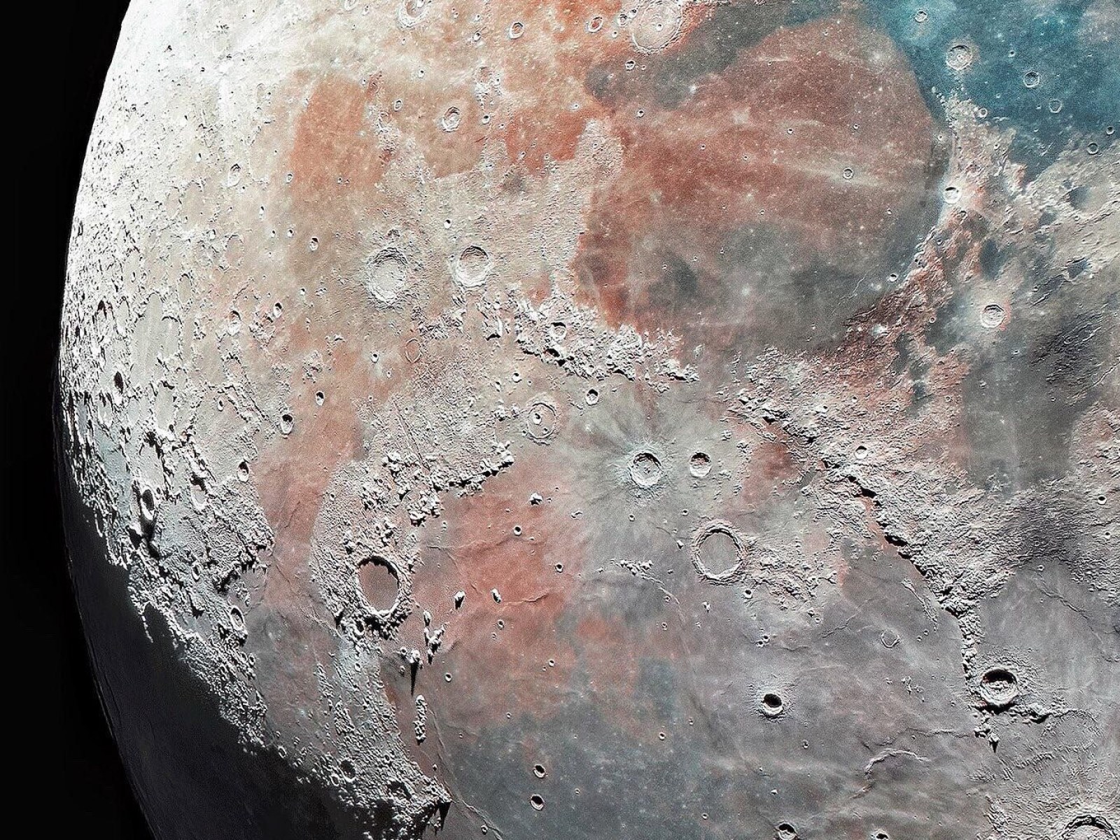 Moon Captured From Satellite Wallpapers