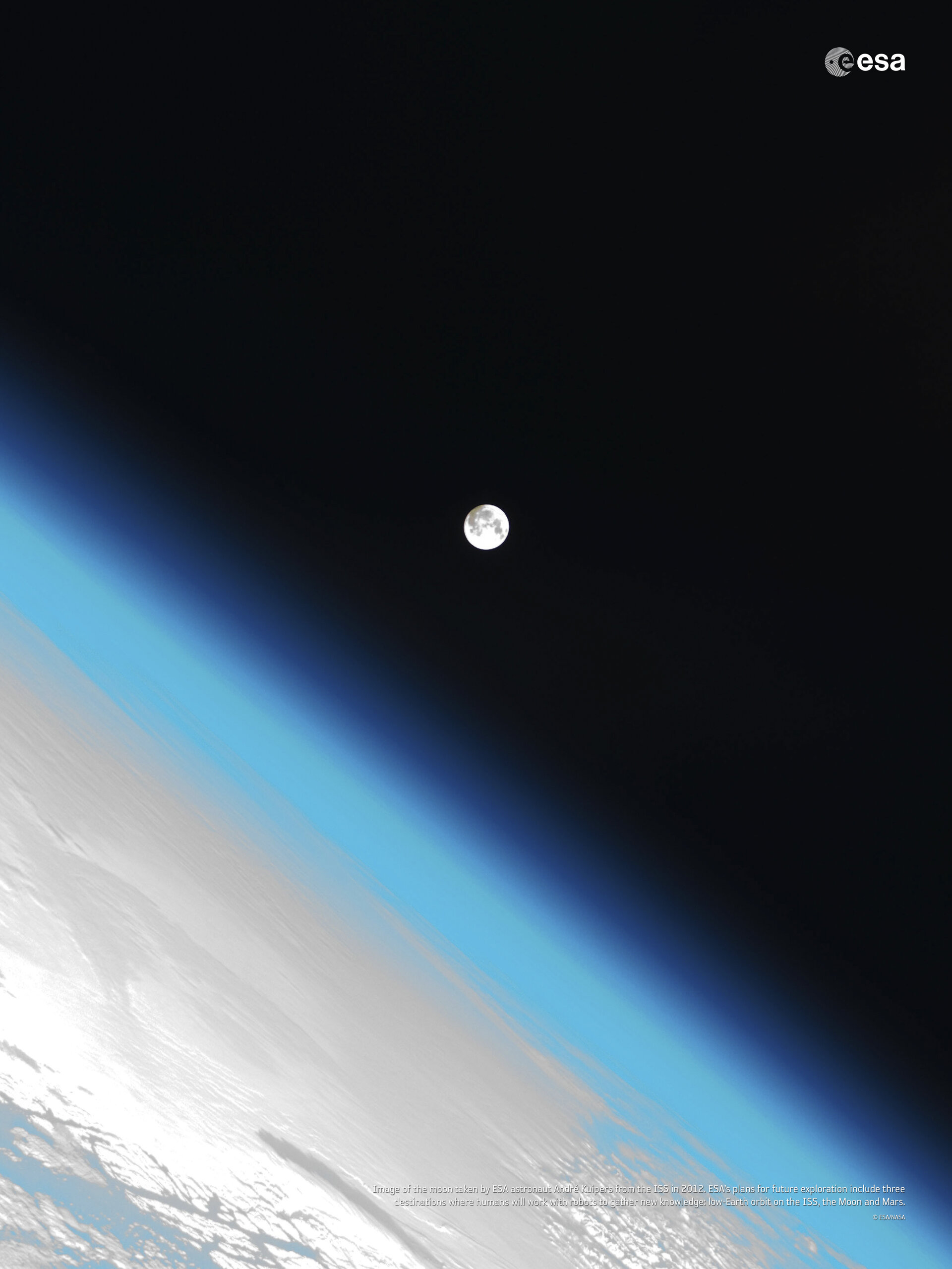 Moon Captured From Satellite Wallpapers