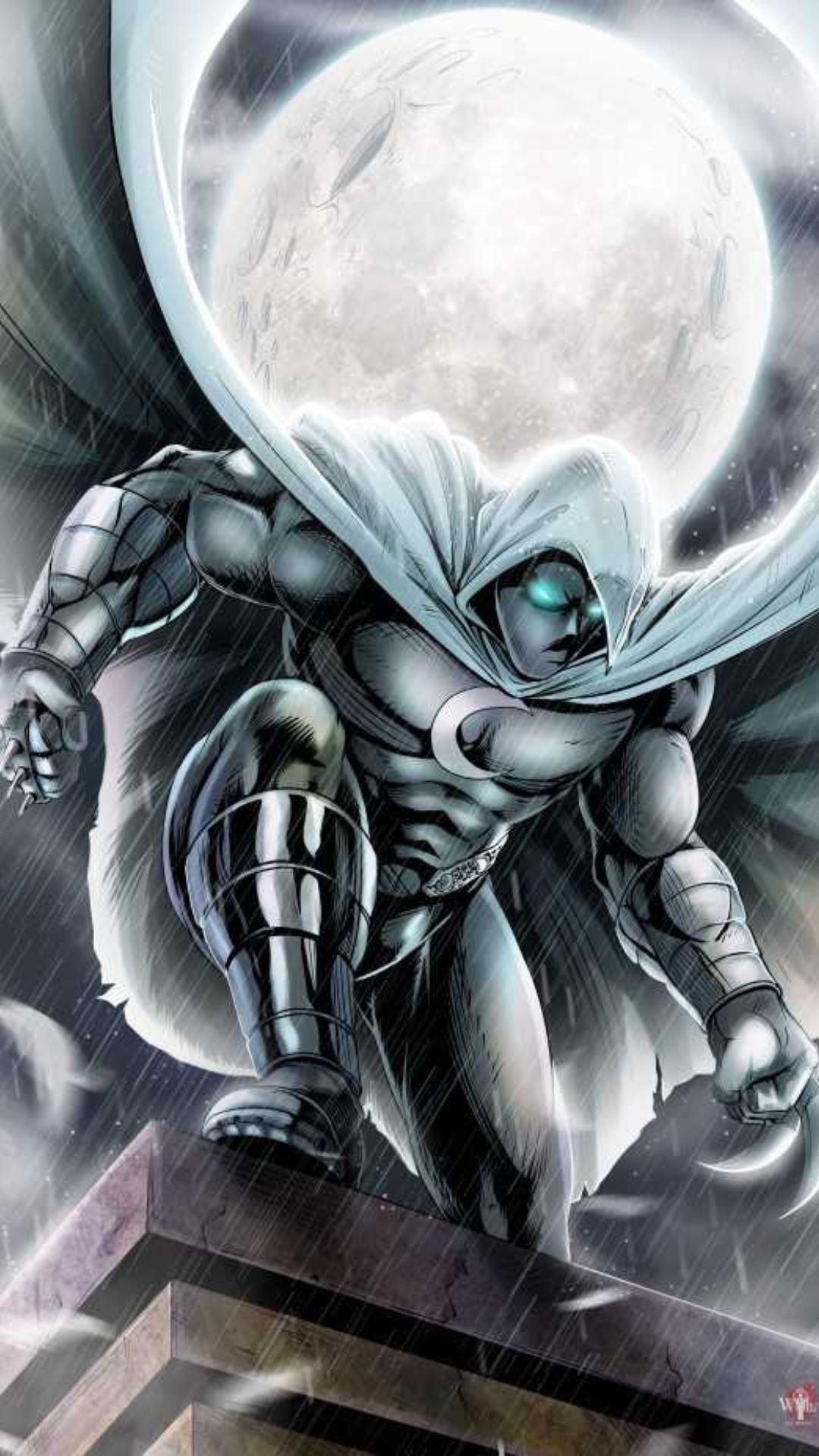 Moon Knight 4K Comic Art Wallpapers