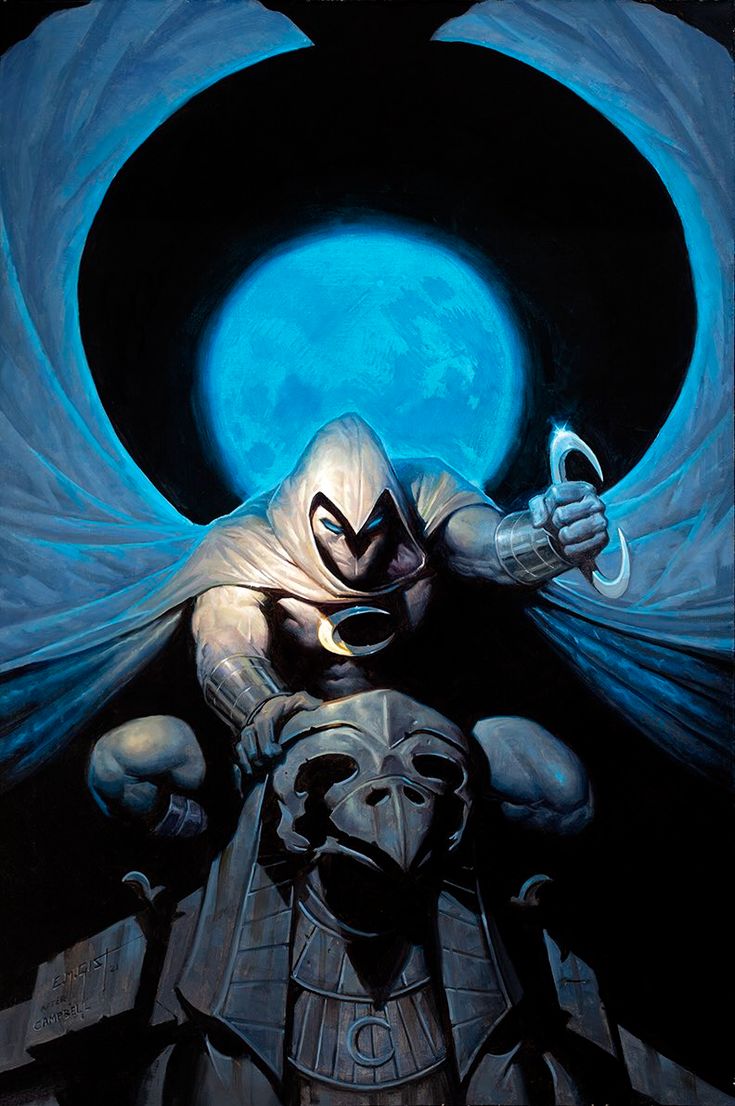 Moon Knight 4K Comic Art Wallpapers