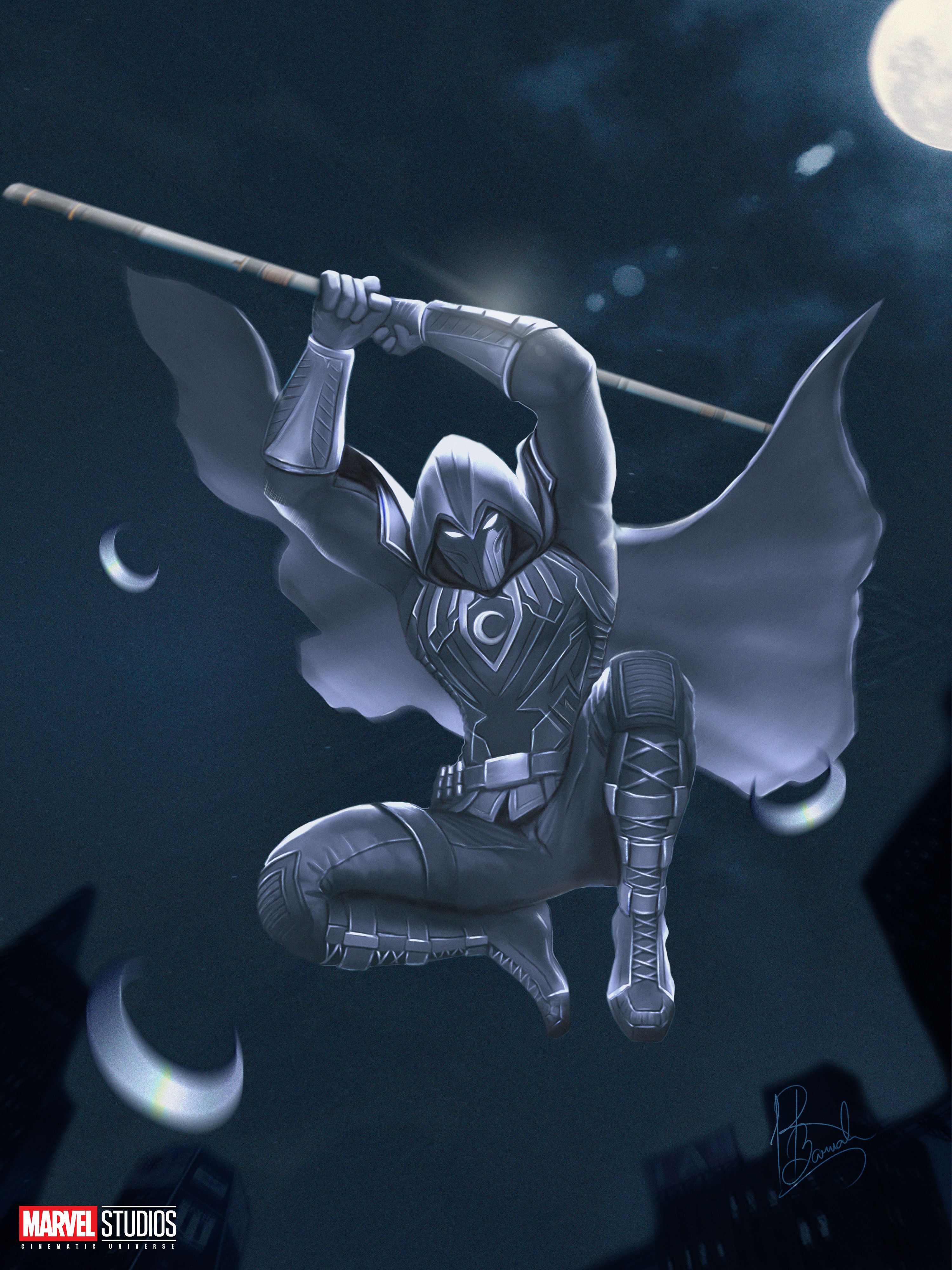 Moon Knight Fan Art 2021 Wallpapers