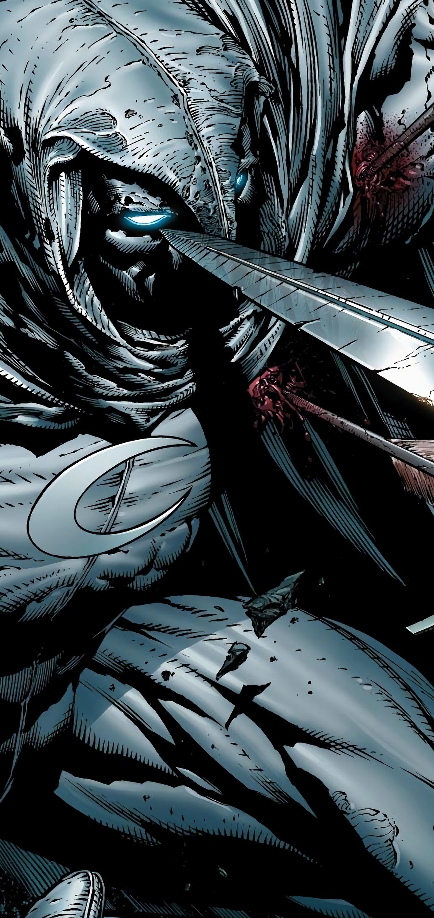 Moon Knight Marvel Comic Art Wallpapers