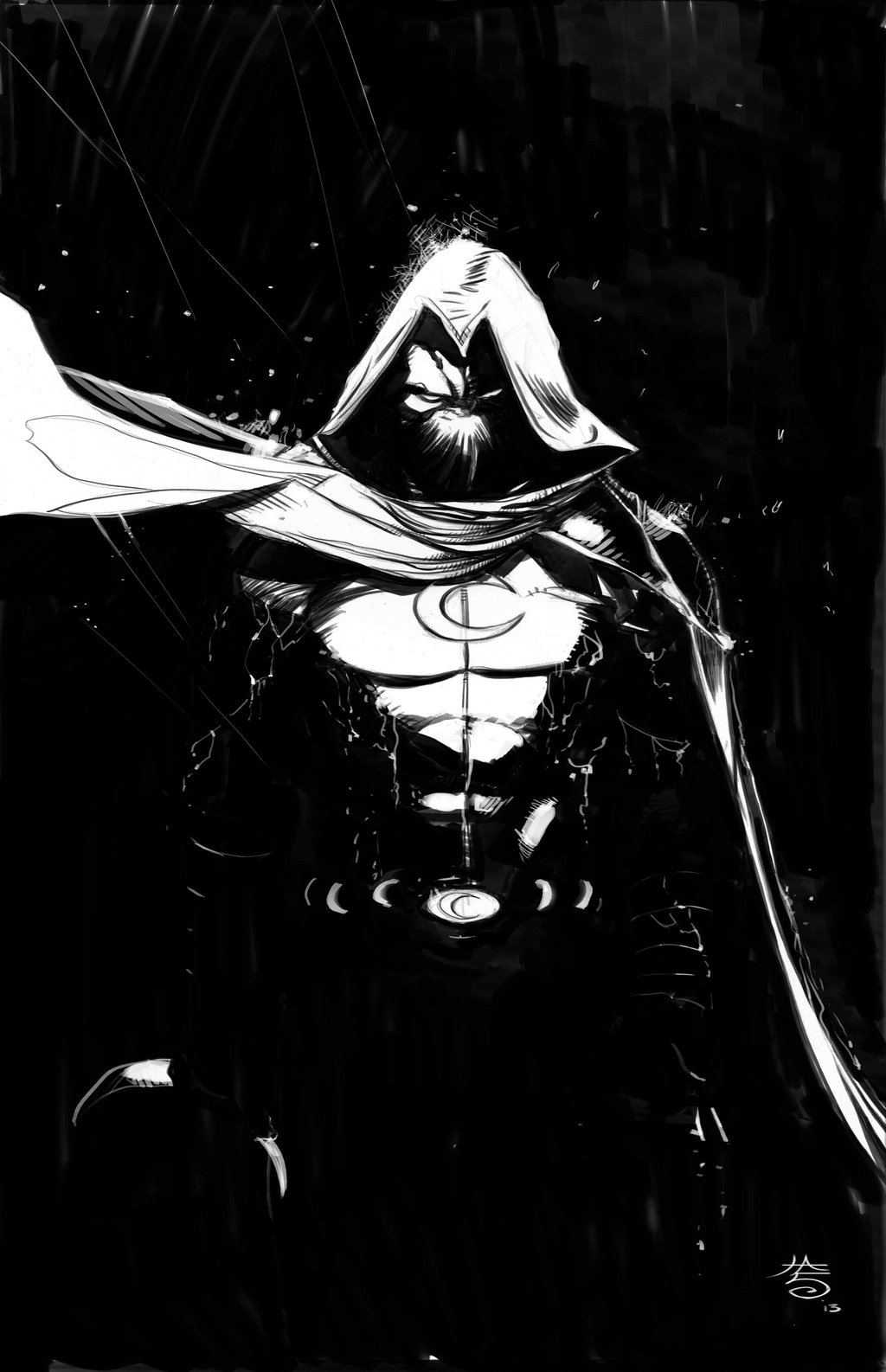 Moon Knight Marvel Comic Fanart Wallpapers