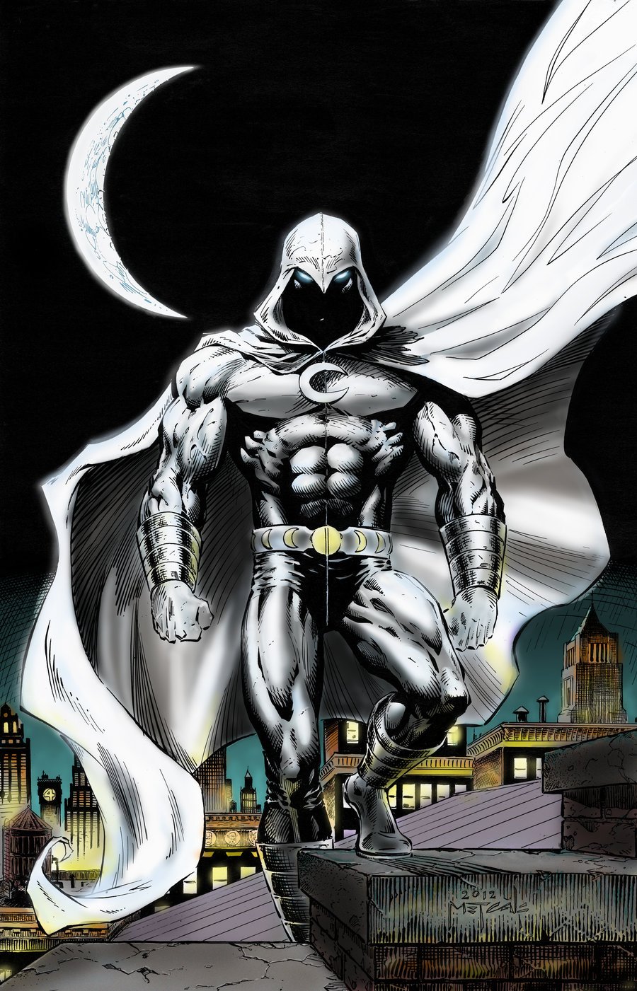 Moon Knight Marvel Comic Fanart Wallpapers