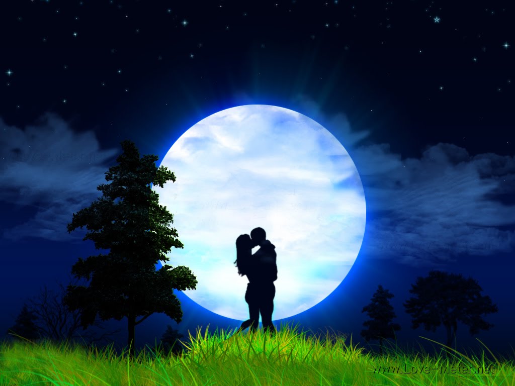 Moon Night Hd Landscape Wallpapers