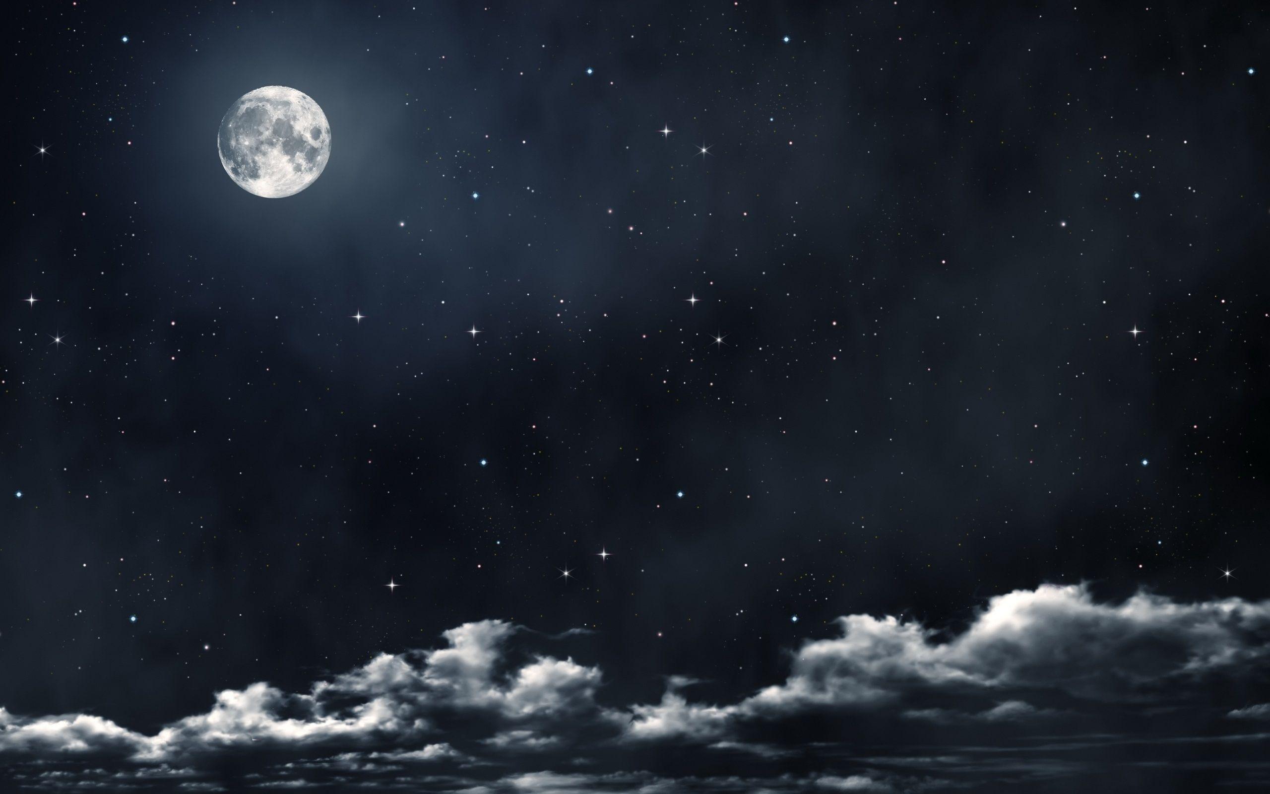 Moon Night Hd Wallpapers