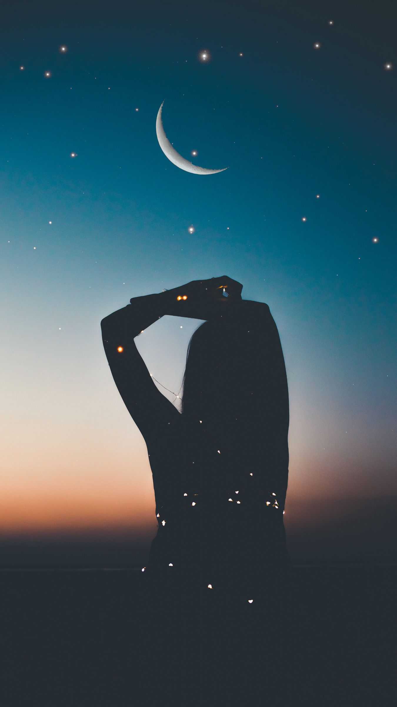 Moon Night Sky Wallpapers