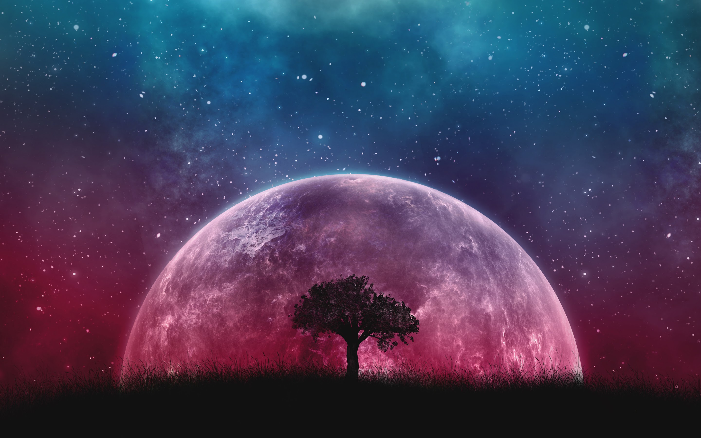 Moon Night Sky Wallpapers