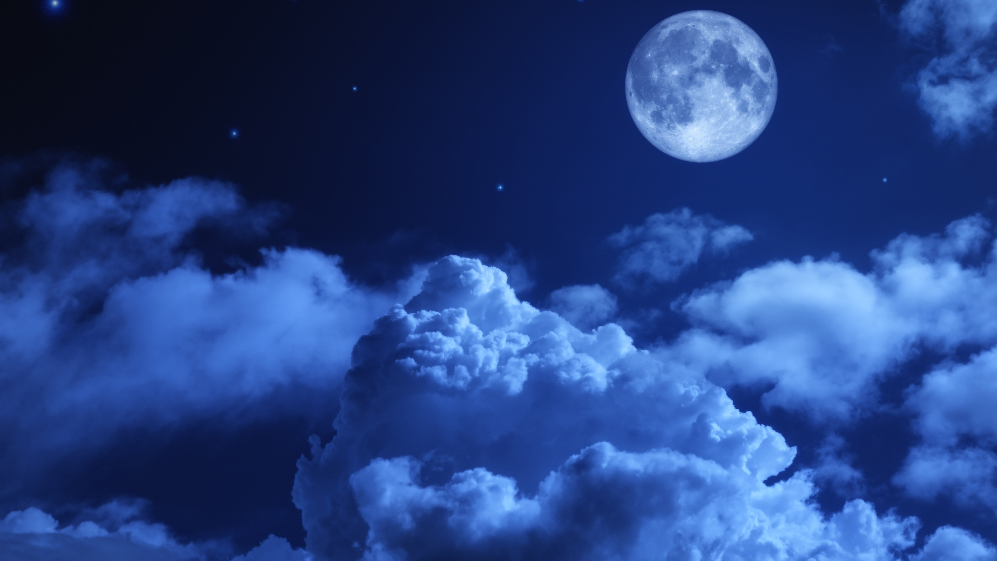 Moon Night Sky Wallpapers