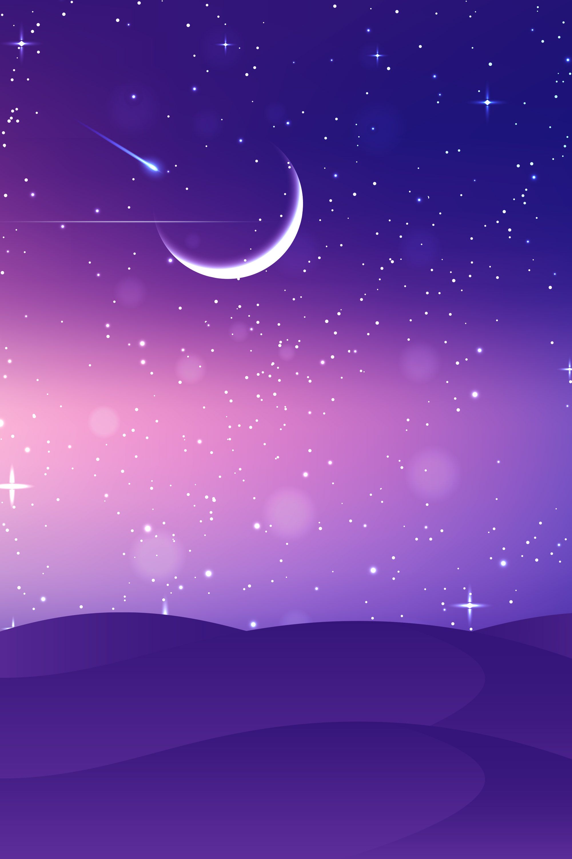 Moon Night Sky Wallpapers