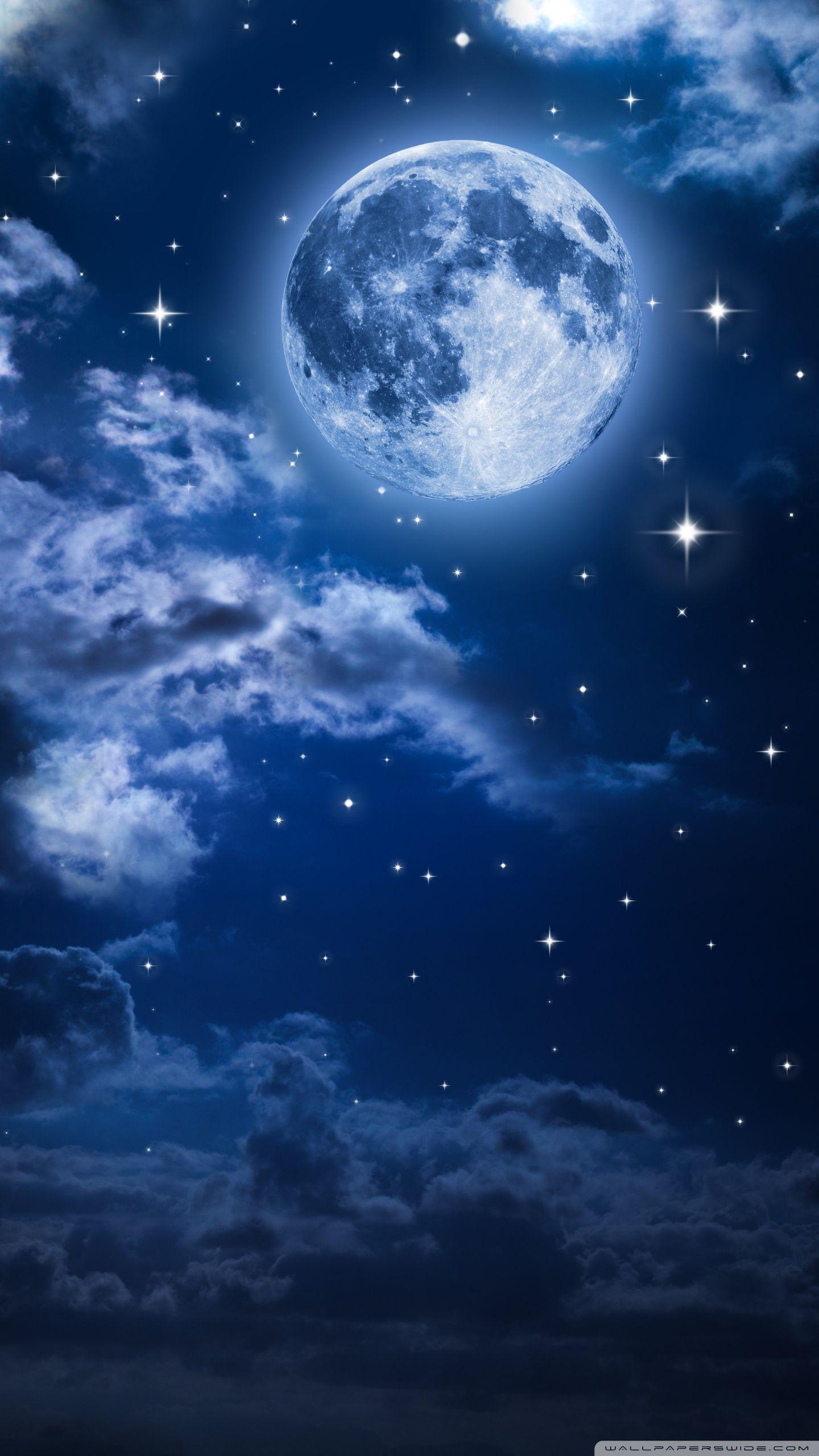 Moon Sky Mobile Wallpapers