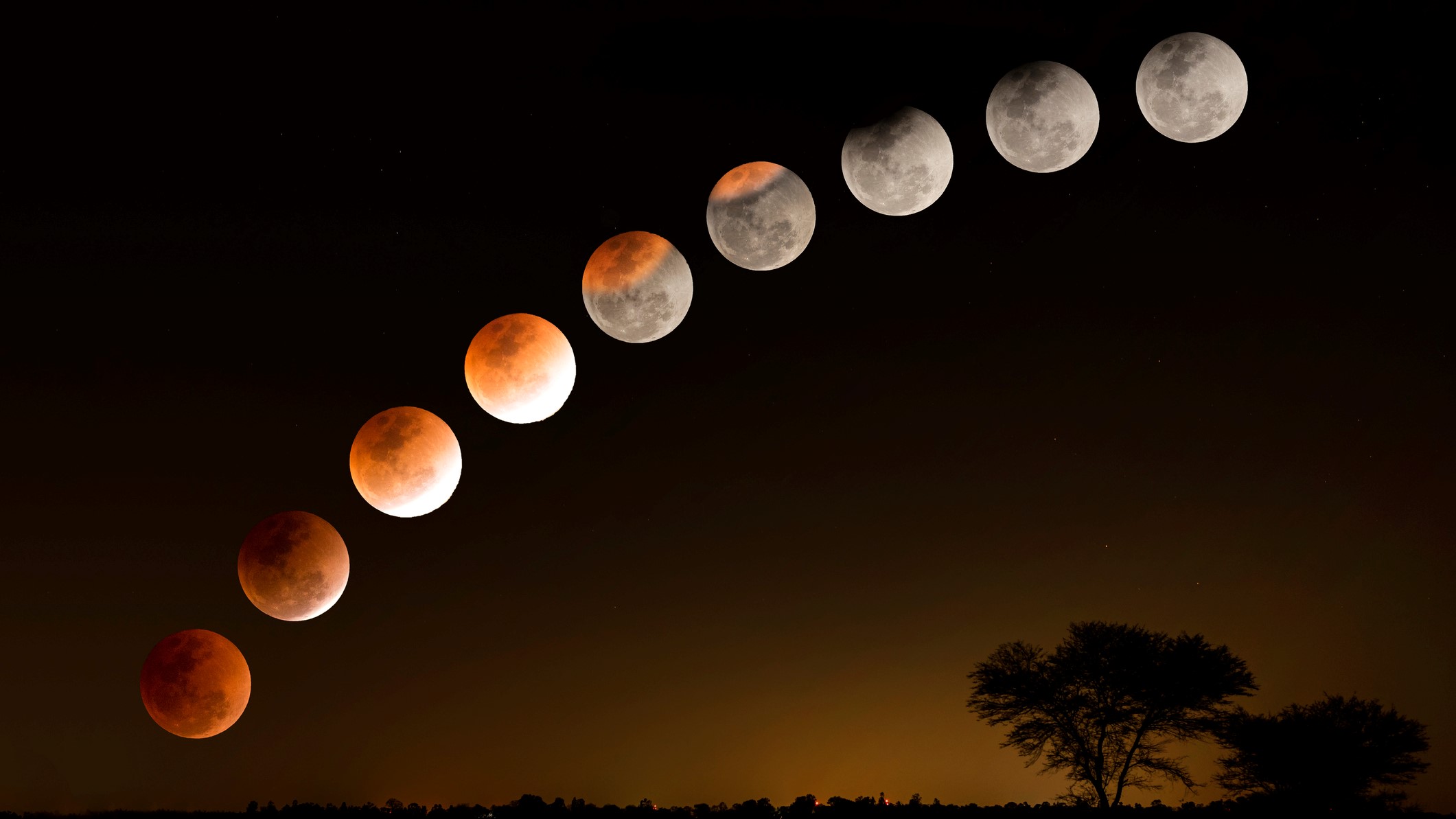 Moon Supermoon And Lunar Eclipse Wallpapers