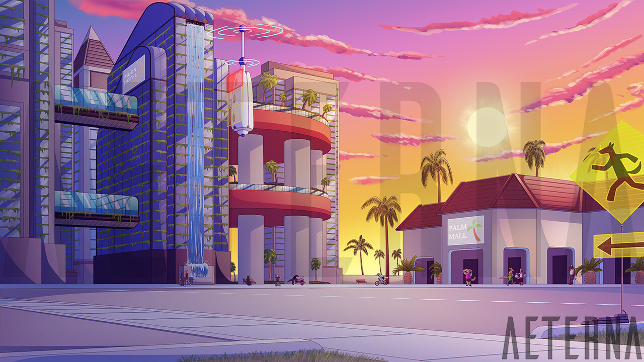 Moonbeam City Wallpapers