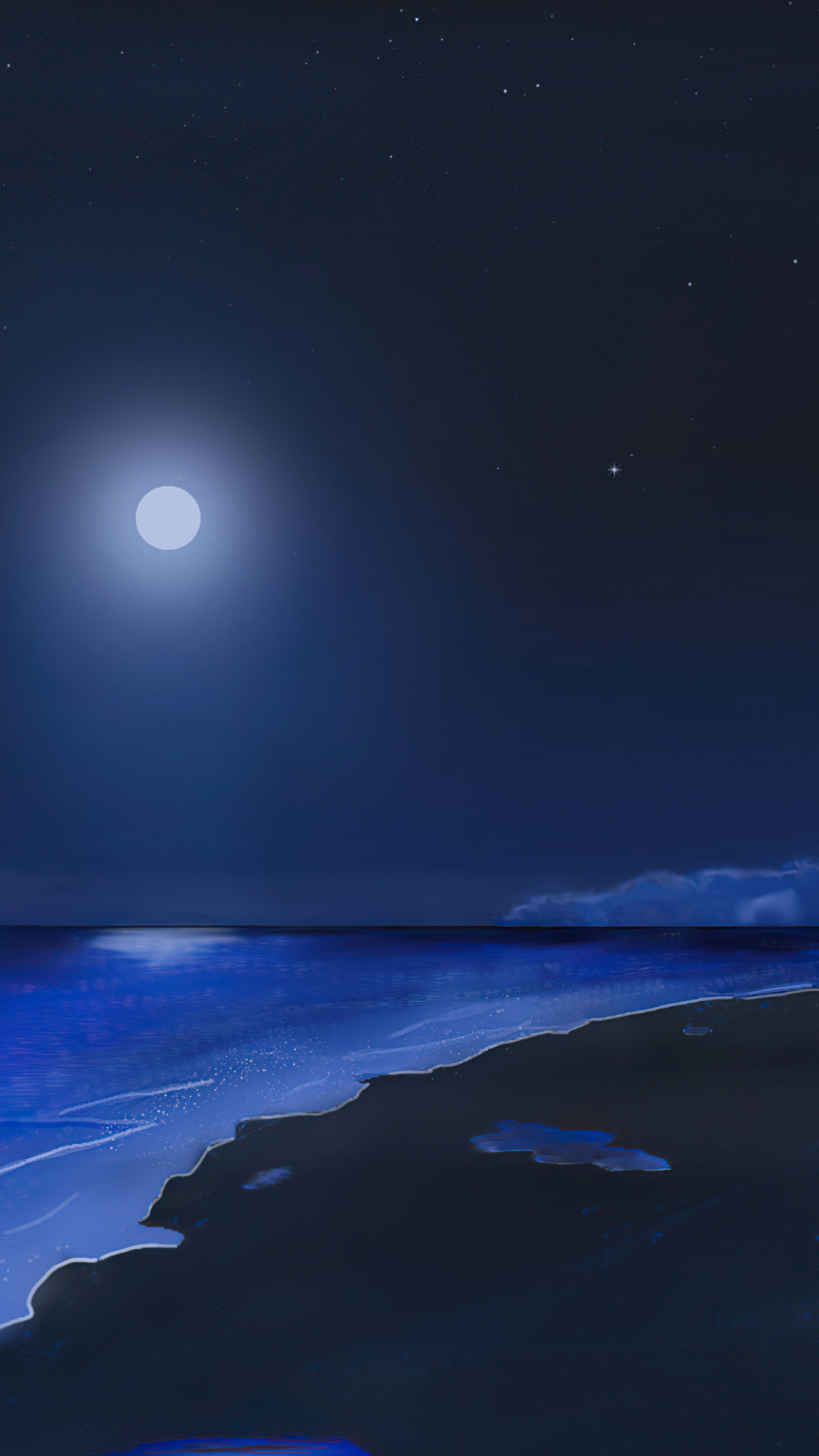 Moonlight Beach Wallpapers